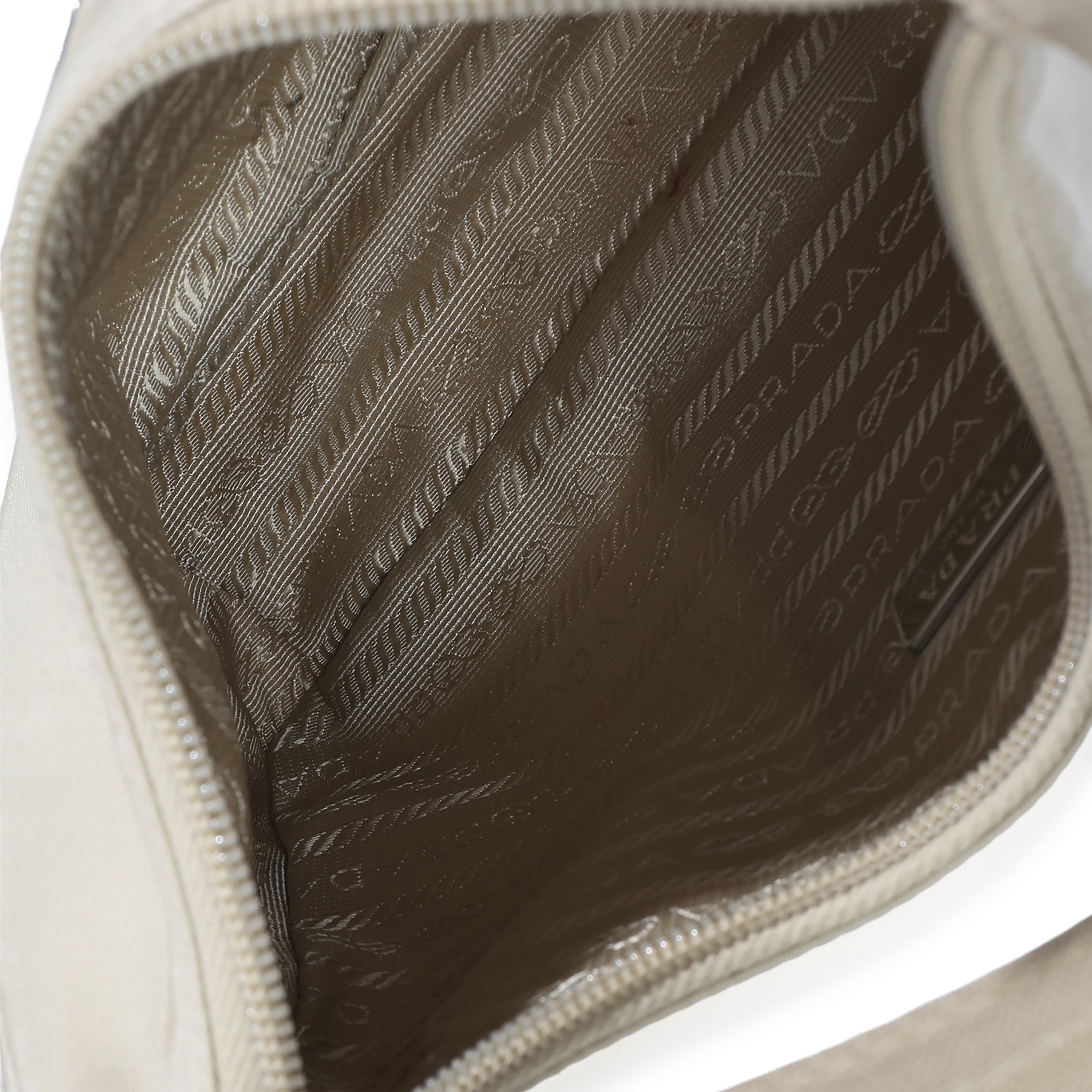 Beige Re-Nylon Re-Edition 2000 Mini Bag