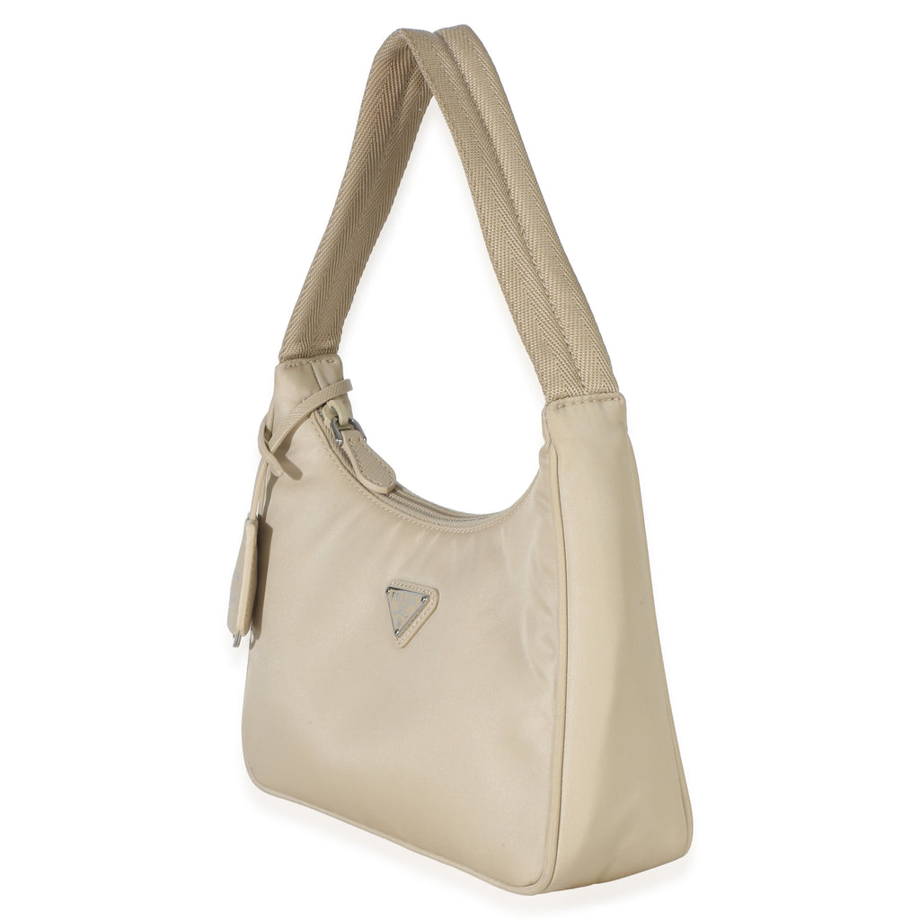 Beige Re-Nylon Re-Edition 2000 Mini Bag