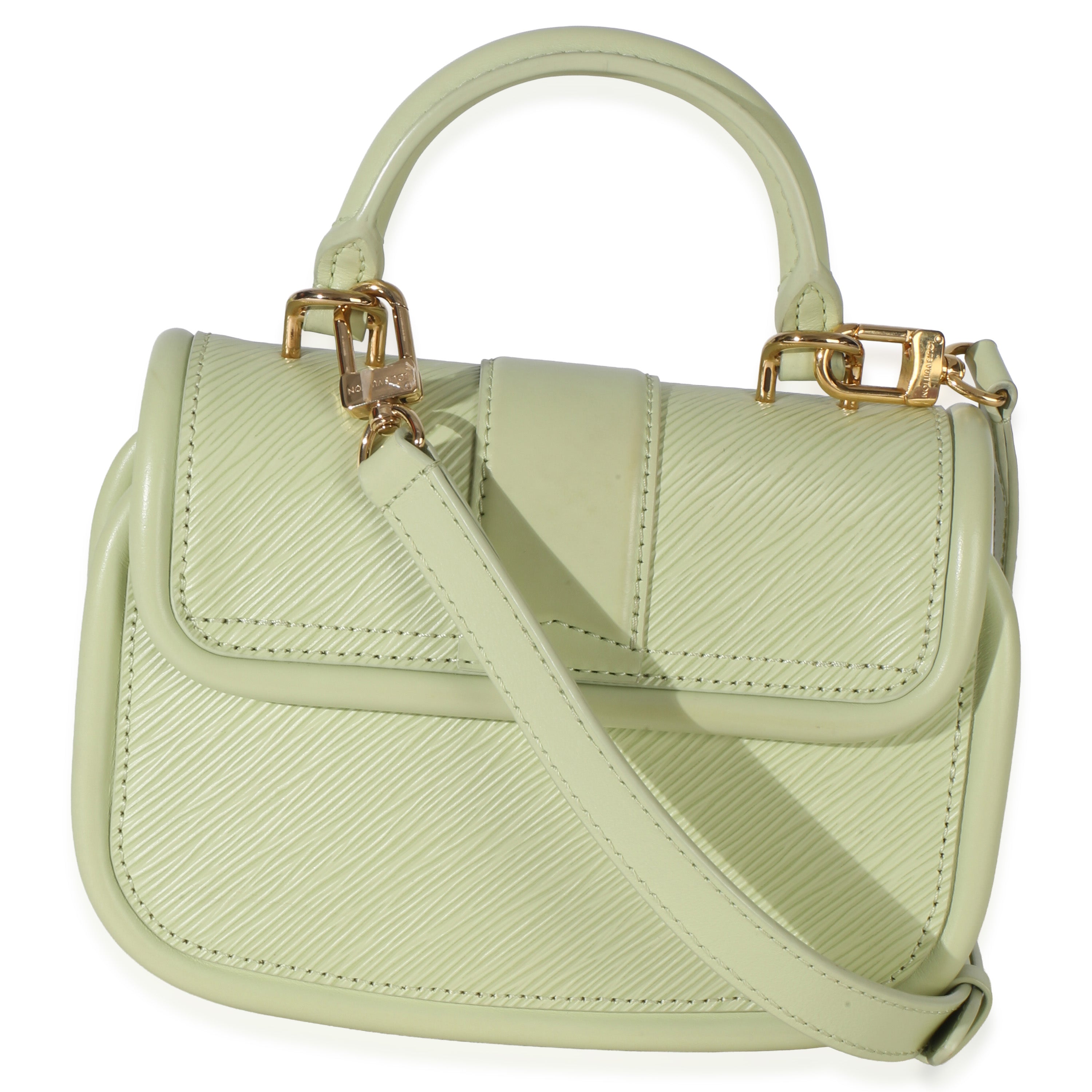 Vert Noto Epi Leather Hide and Seek Crossbody