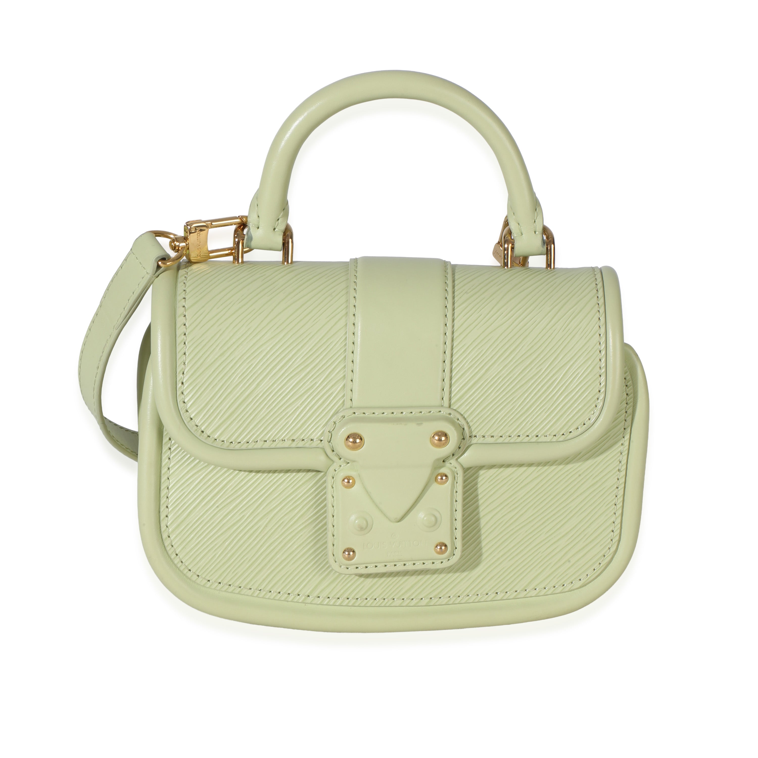 Vert Noto Epi Leather Hide and Seek Crossbody