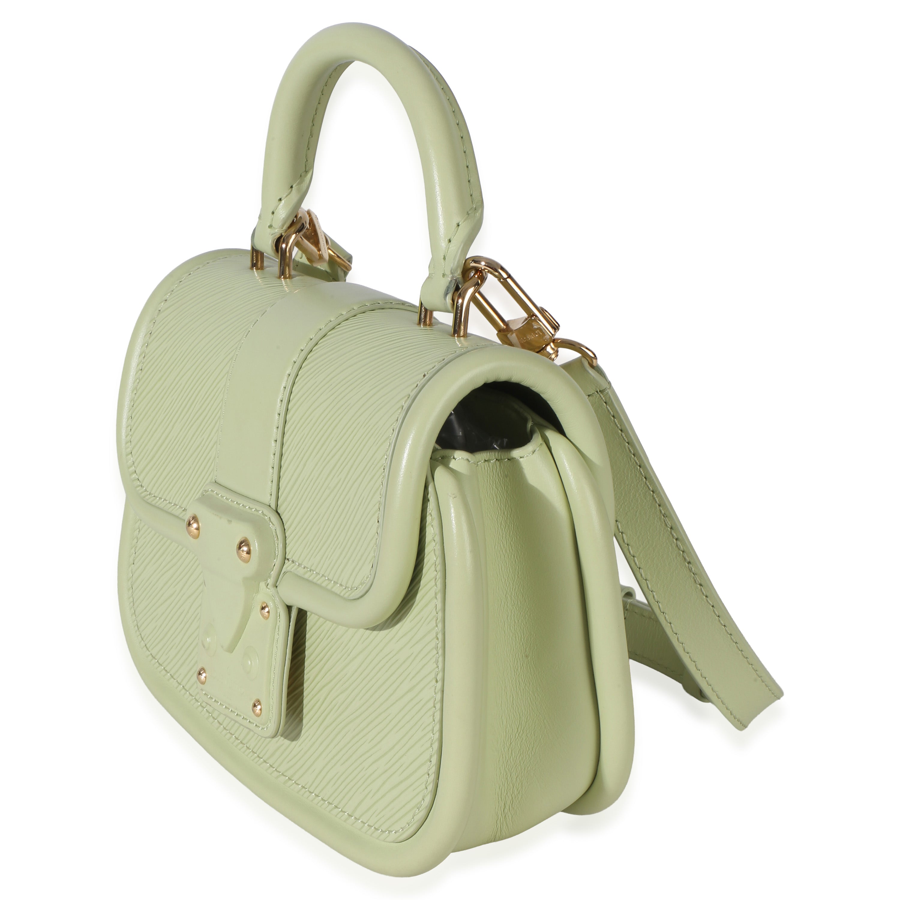 Vert Noto Epi Leather Hide and Seek Crossbody