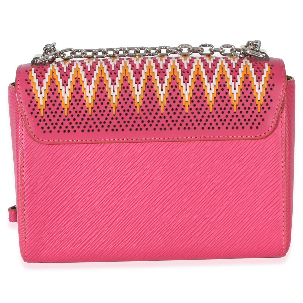 Pink Multicolor Stitch Epi Twist MM