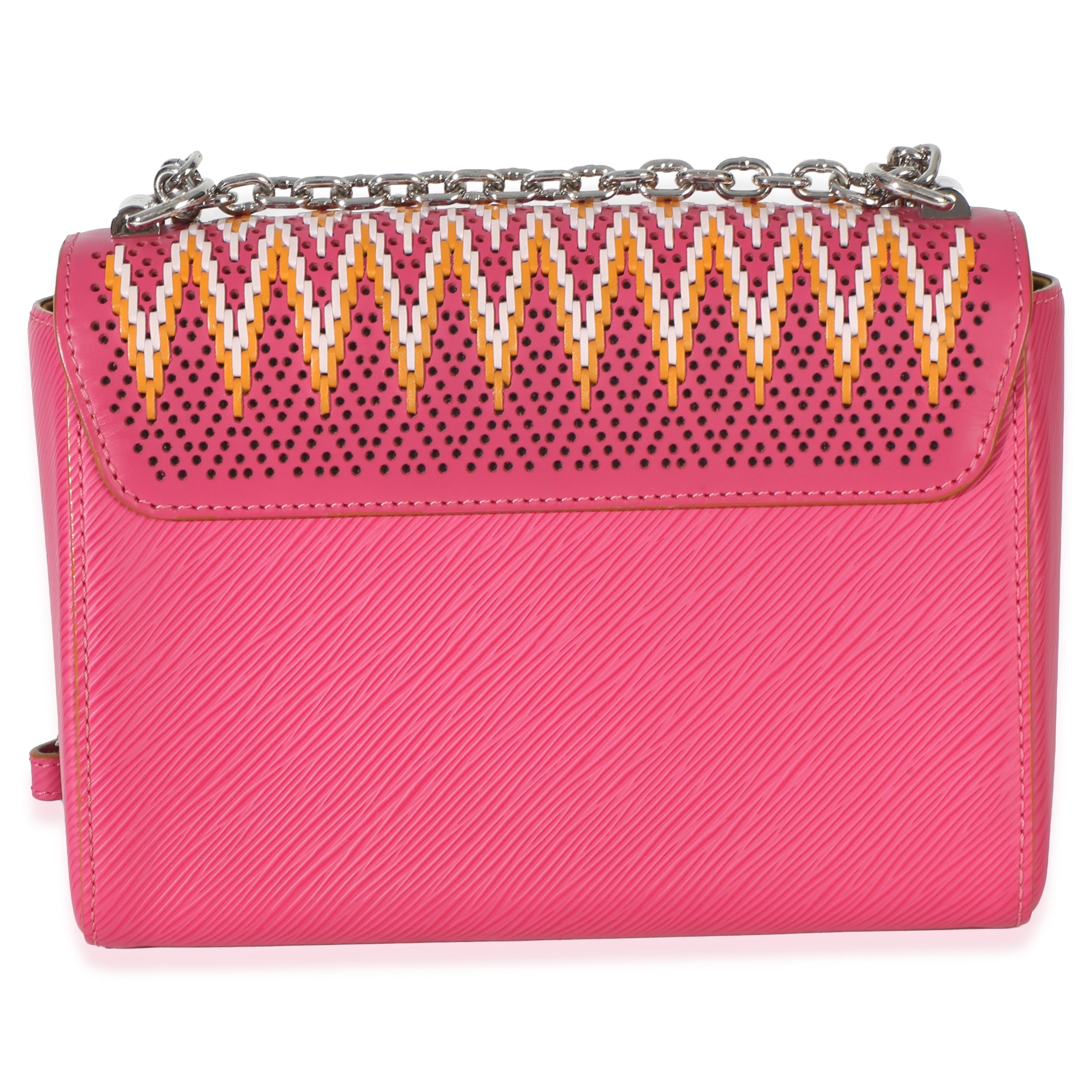 Pink Multicolor Stitch Epi Twist MM