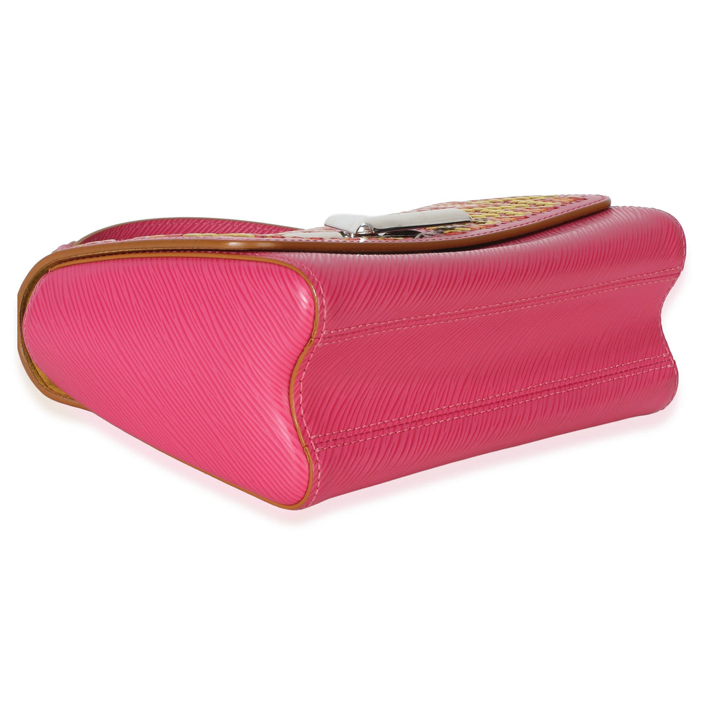 Pink Multicolor Stitch Epi Twist MM