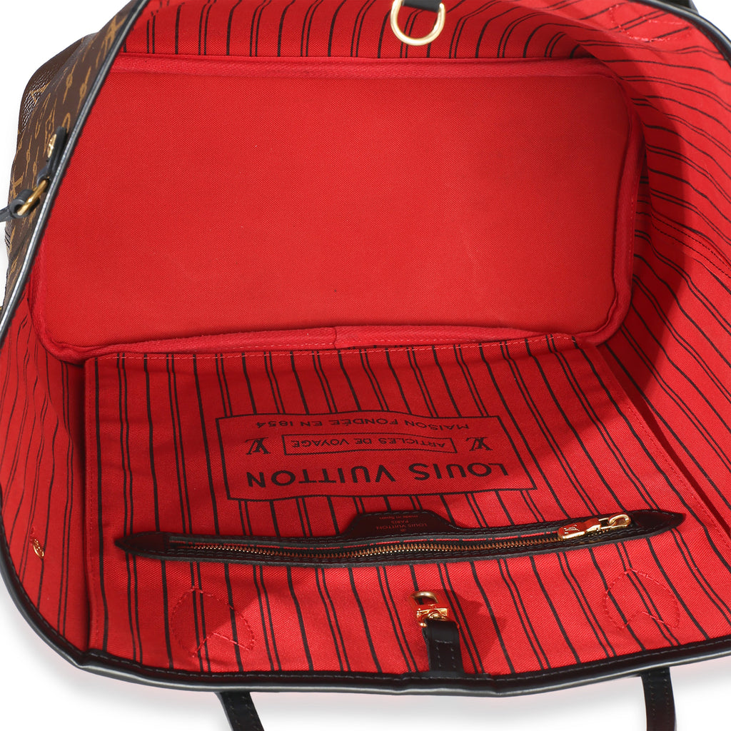 Red Multicolor Monogram Canvas Kabuki Neverfull MM