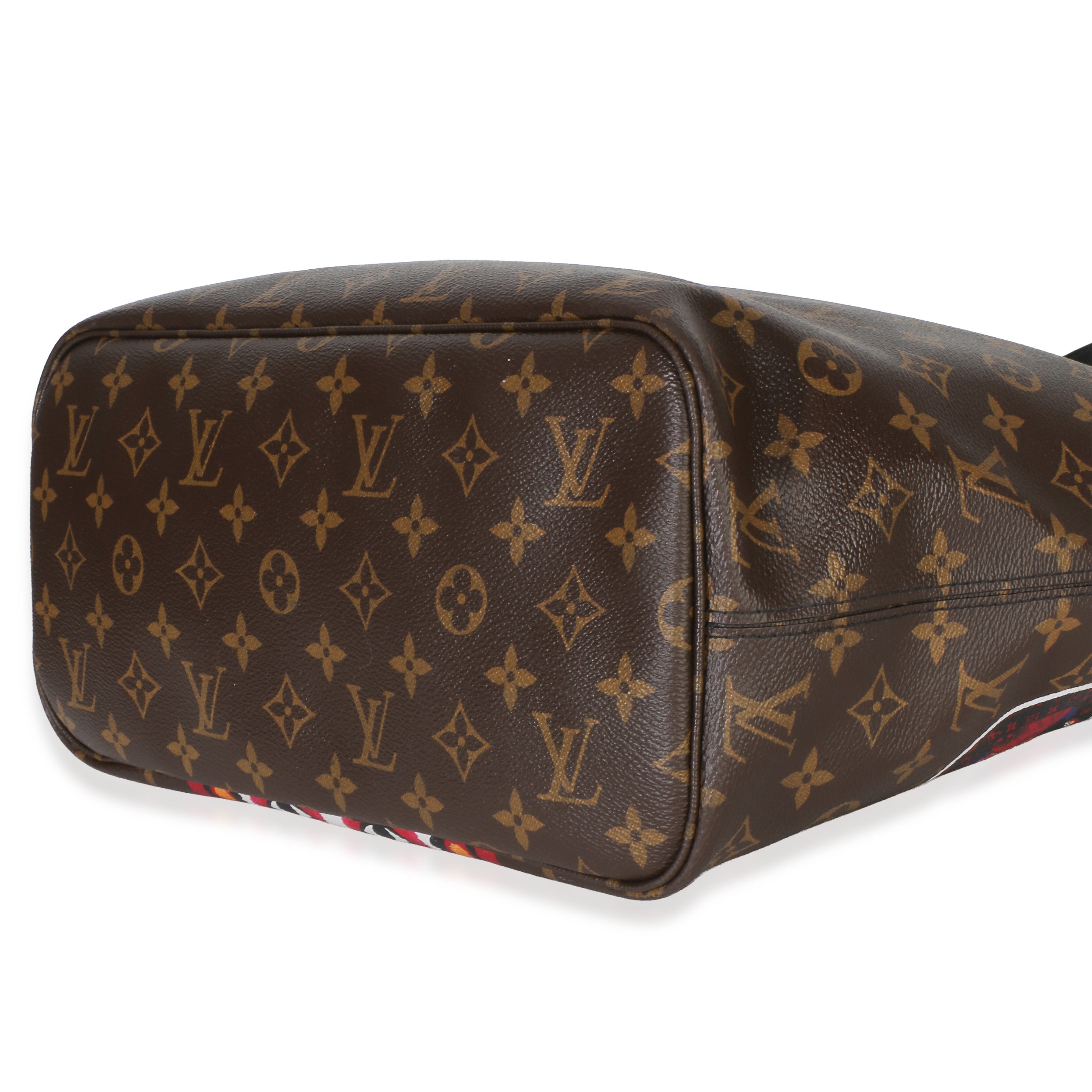Red Multicolor Monogram Canvas Kabuki Neverfull MM