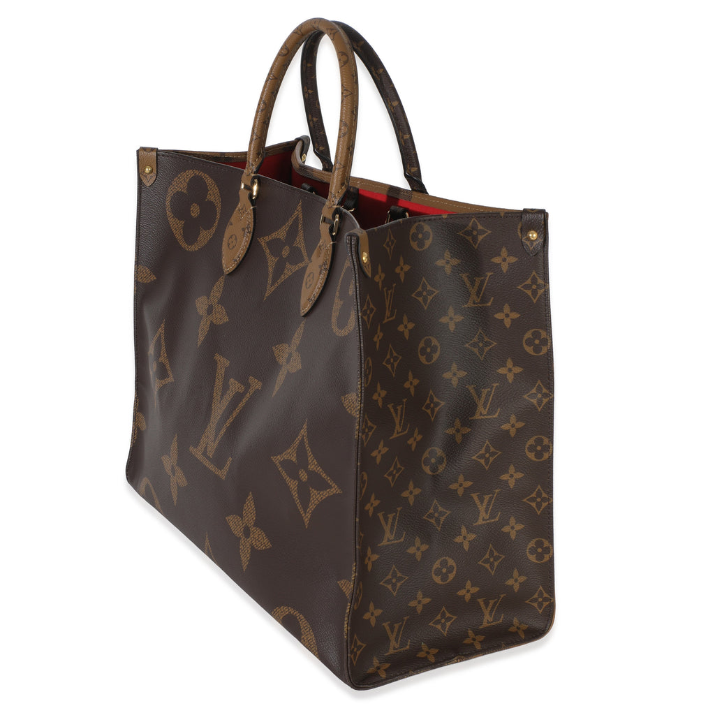 Reverse Monogram Canvas Onthego GM