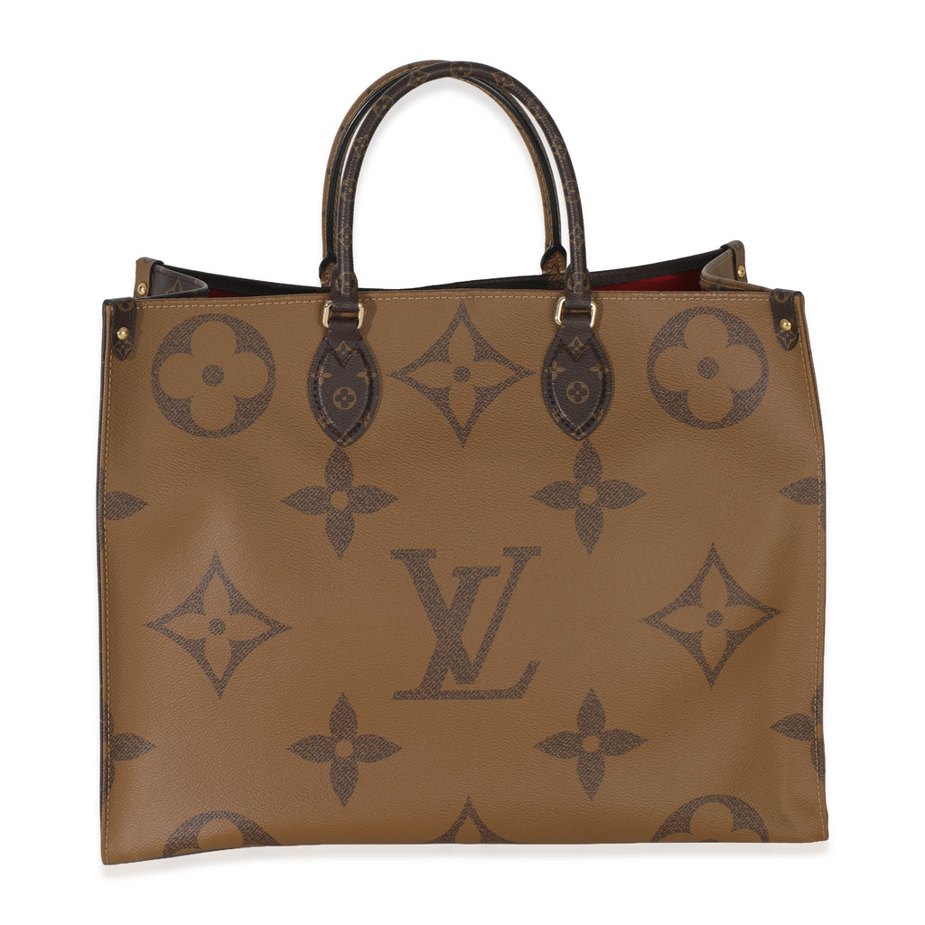 Reverse Monogram Canvas Onthego GM