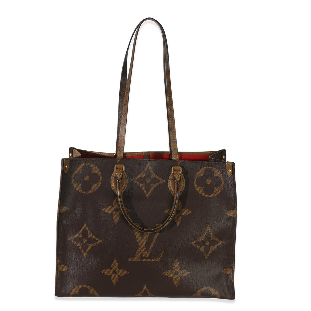 Reverse Monogram Canvas Onthego GM