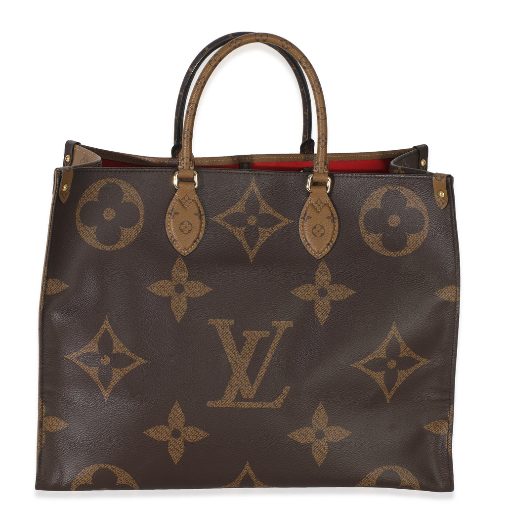 Reverse Monogram Canvas Onthego GM
