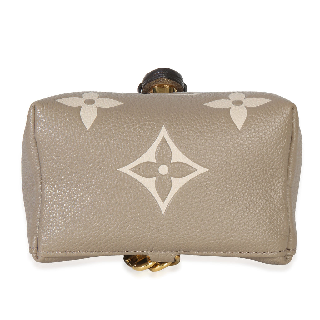 Tourterelle Empreinte Giant Monogram Tiny Backpack