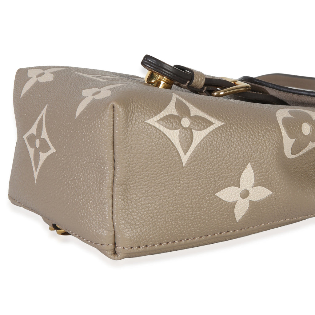 Tourterelle Empreinte Giant Monogram Tiny Backpack