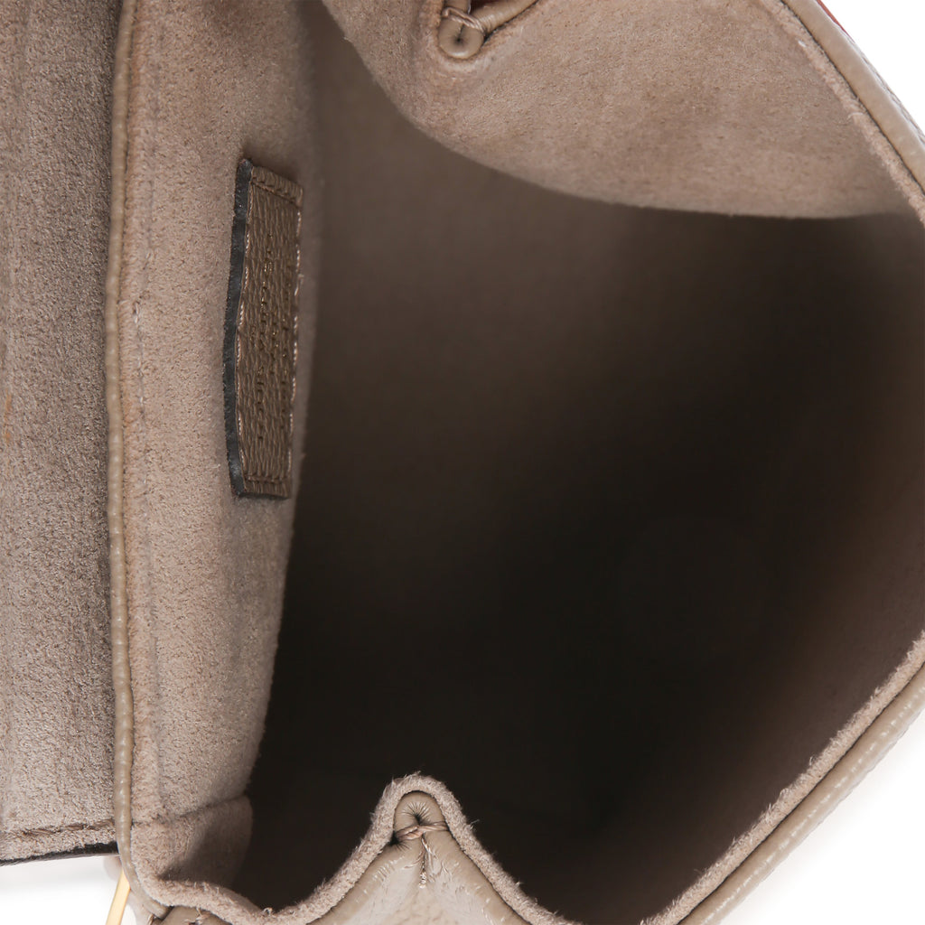 Tourterelle Empreinte Giant Monogram Tiny Backpack