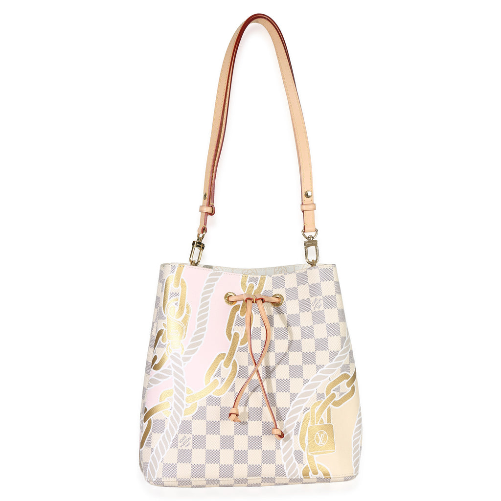 Damier Azur Canvas Nautical Ropes Neonoe MM