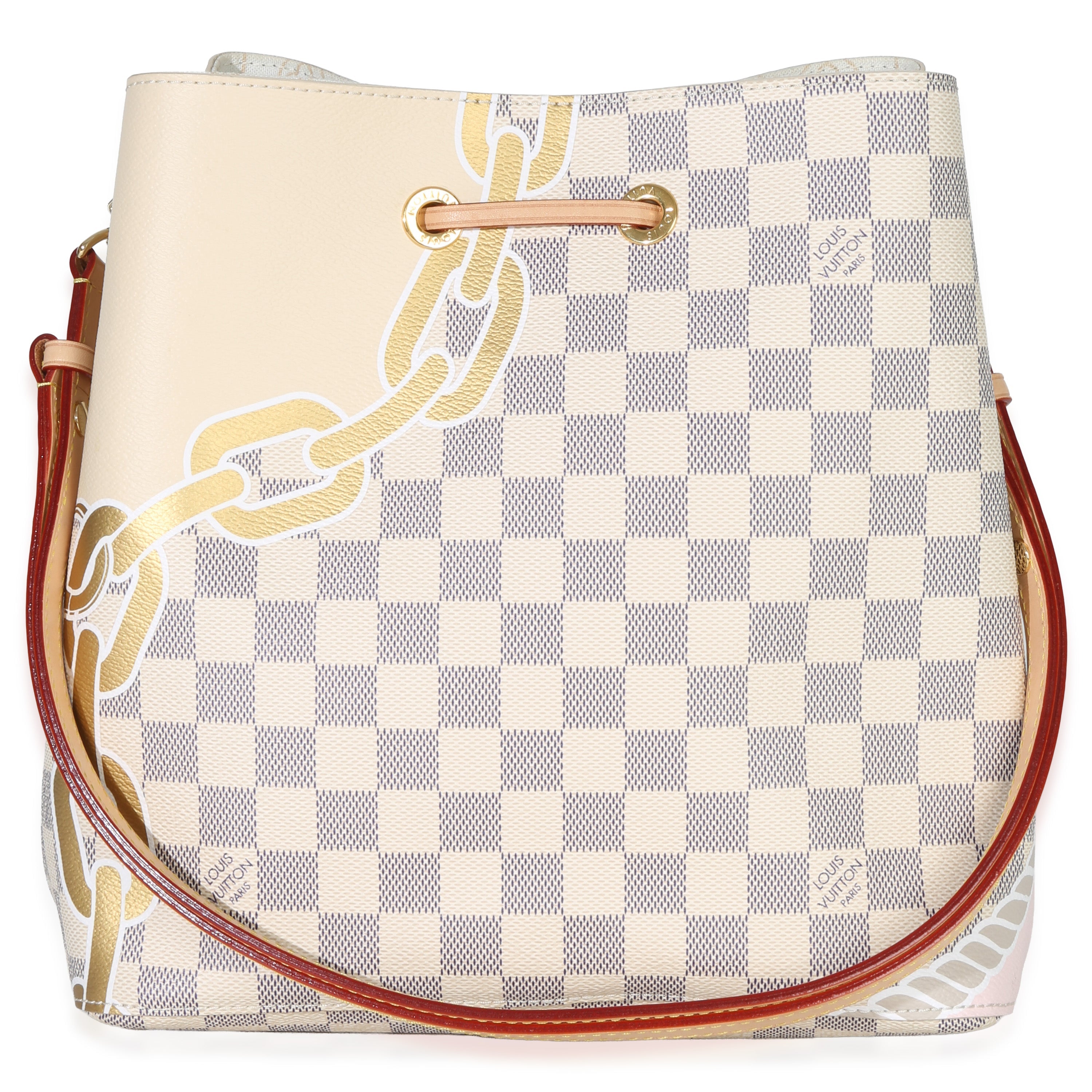Damier Azur Canvas Nautical Ropes Neonoe MM
