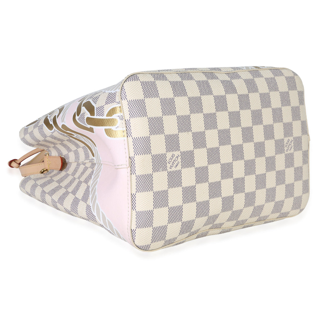 Damier Azur Canvas Nautical Ropes Neonoe MM