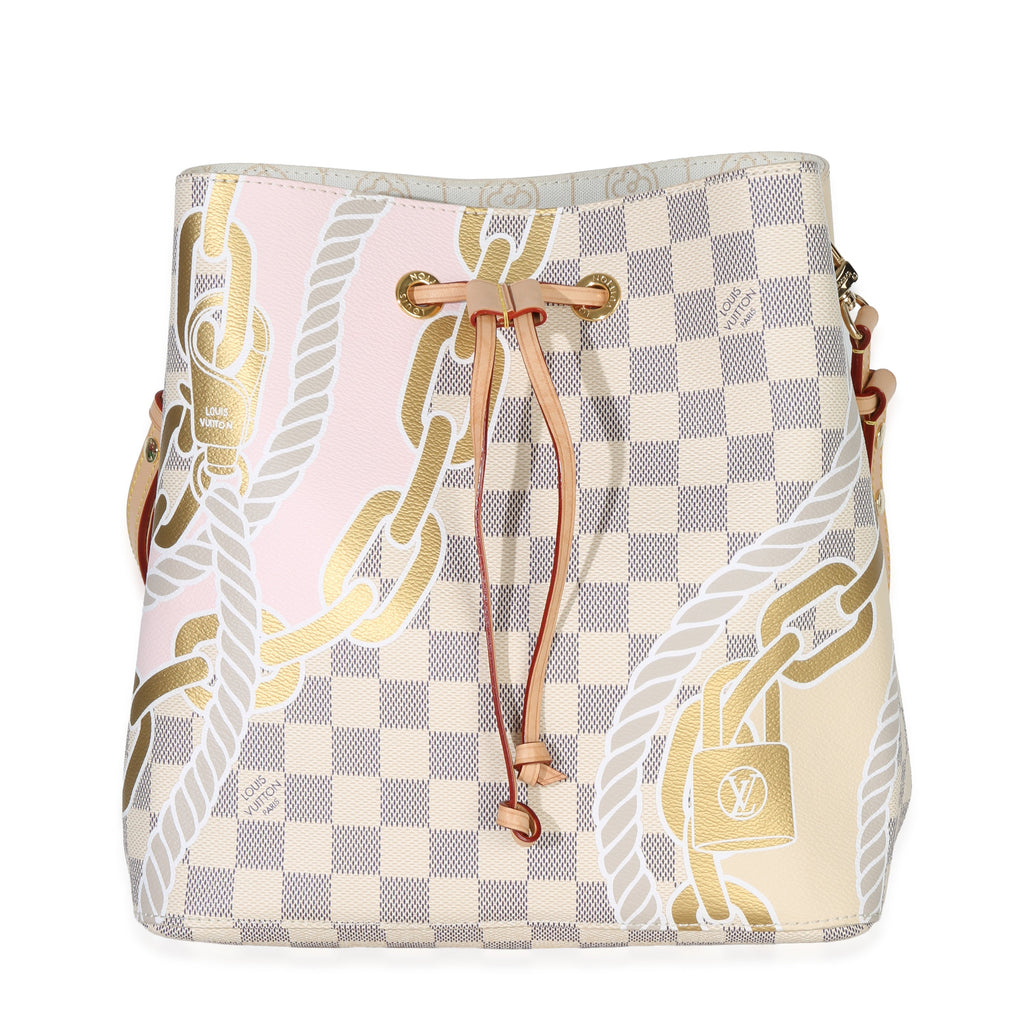 Damier Azur Canvas Nautical Ropes Neonoe MM