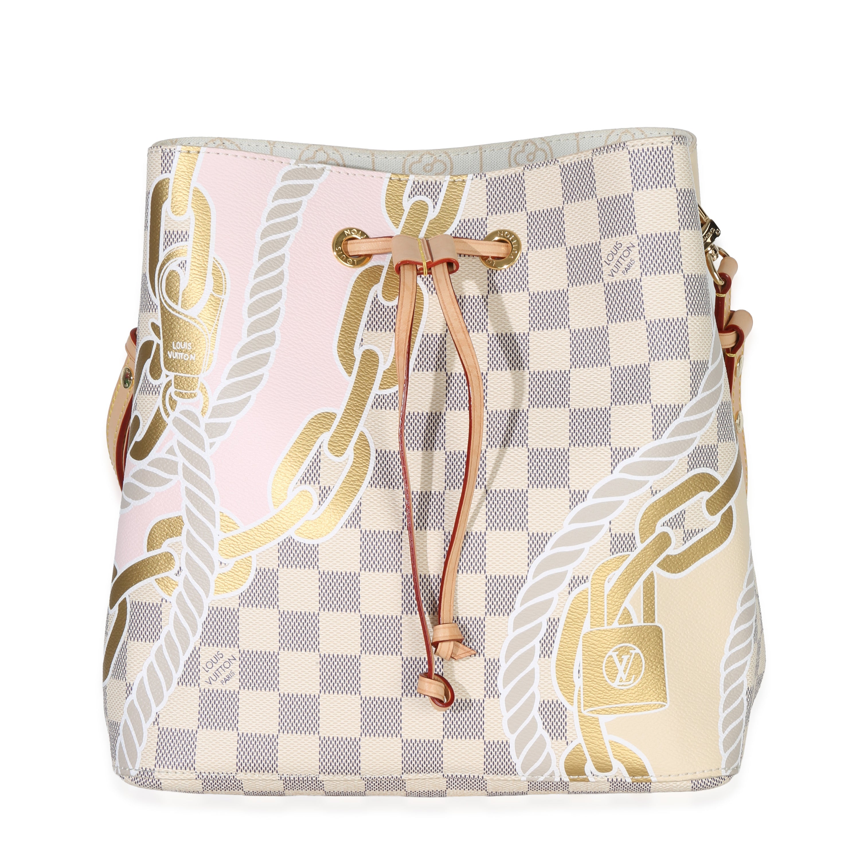 Damier Azur Canvas Nautical Ropes Neonoe MM