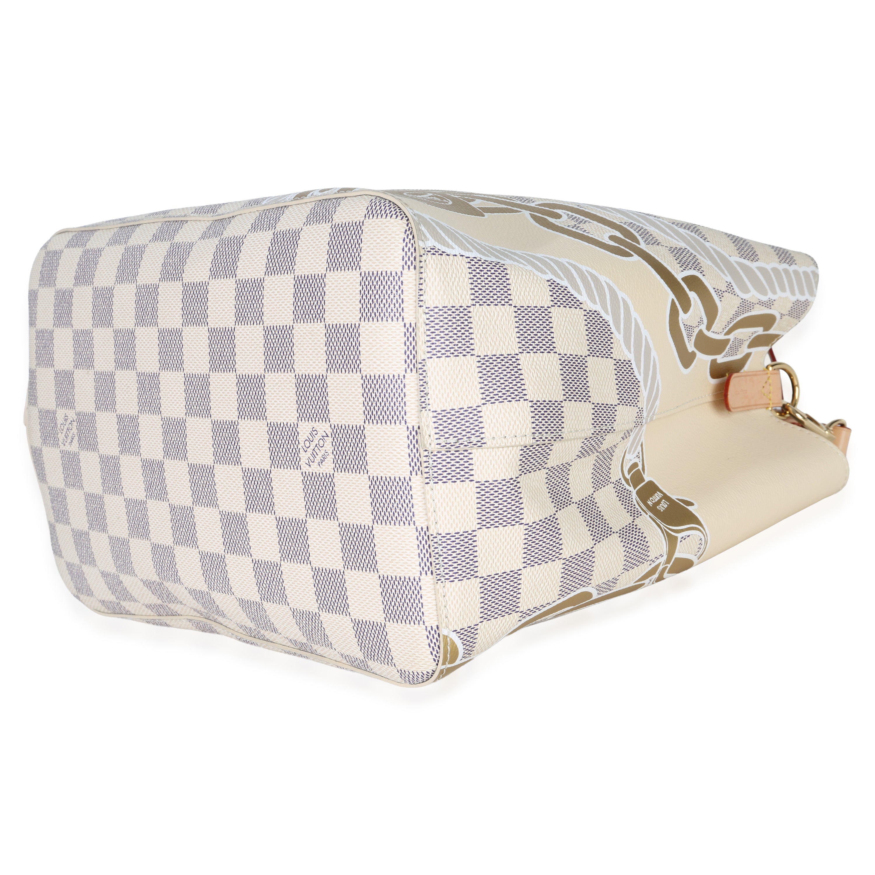 Damier Azur Canvas Nautical Ropes Neonoe MM