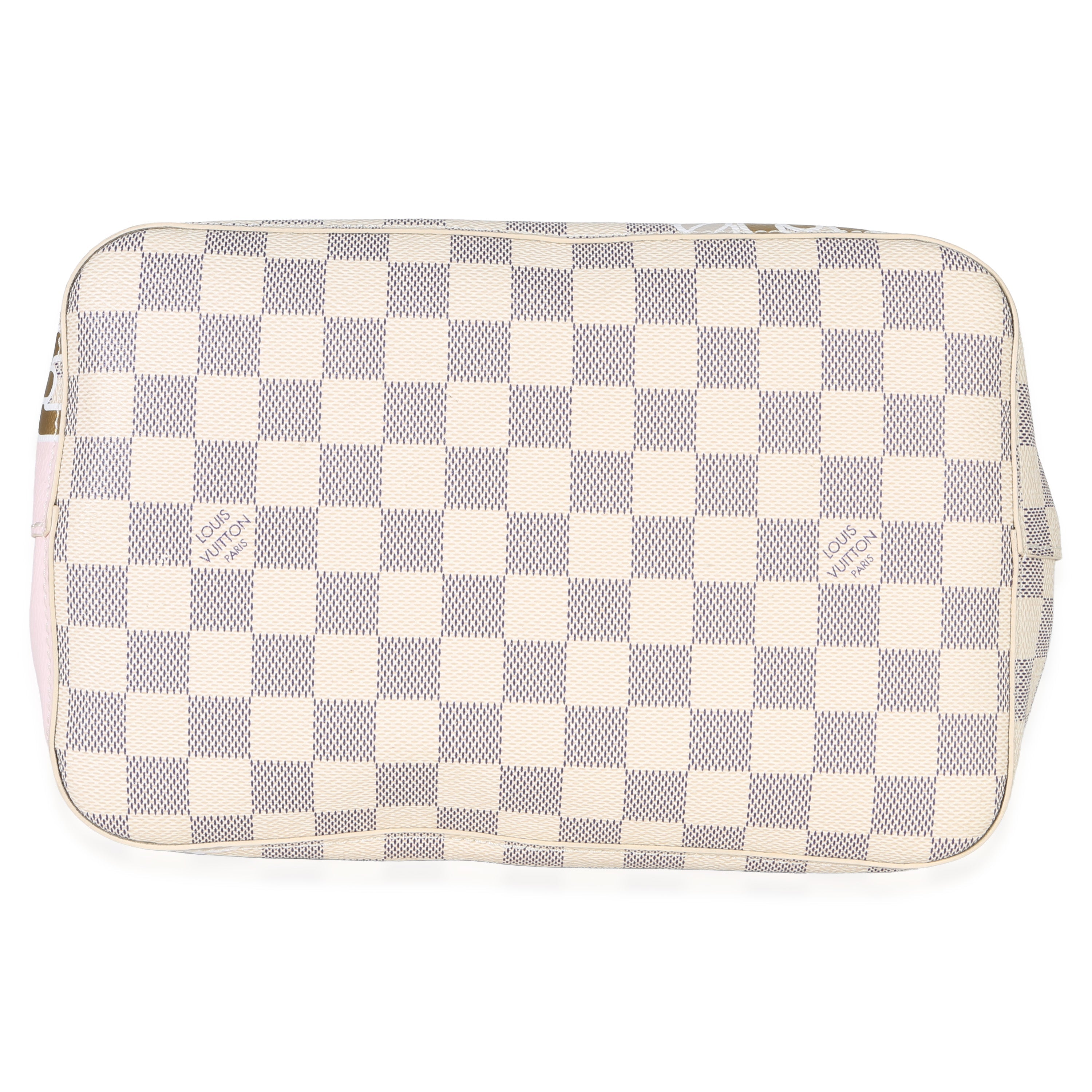 Damier Azur Canvas Nautical Ropes Neonoe MM