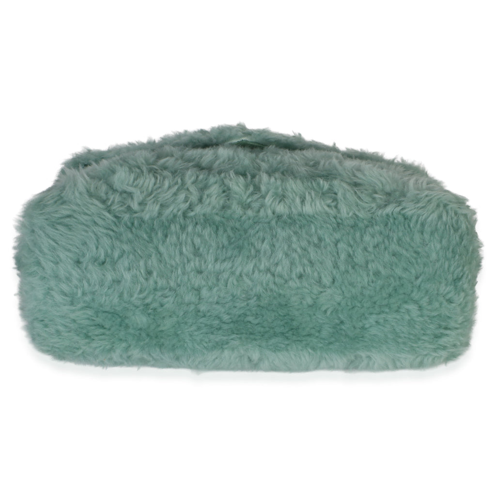 Shearling Quilted Monogram Small Loulou Puffer Chain Satchel