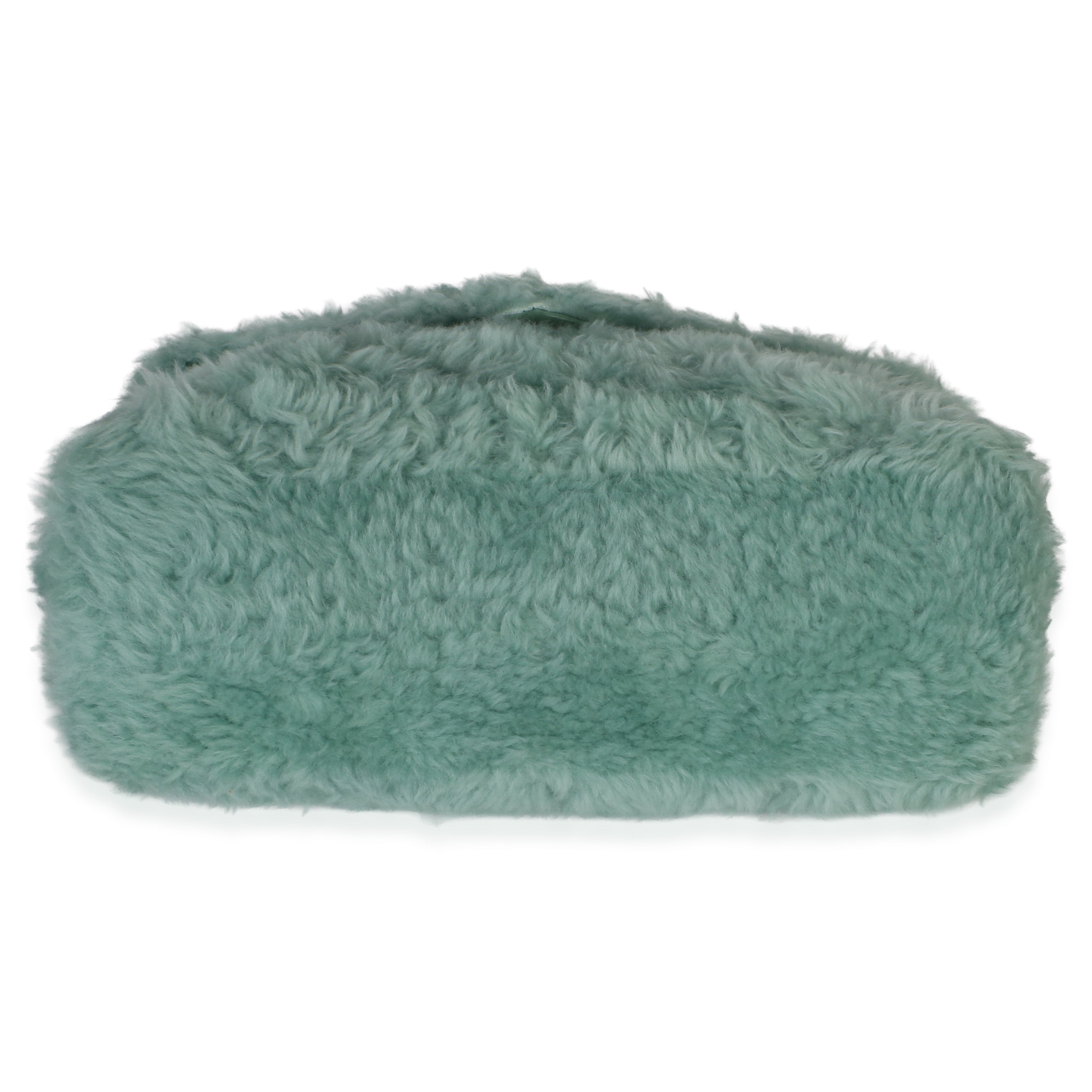 Shearling Quilted Monogram Small Loulou Puffer Chain Satchel