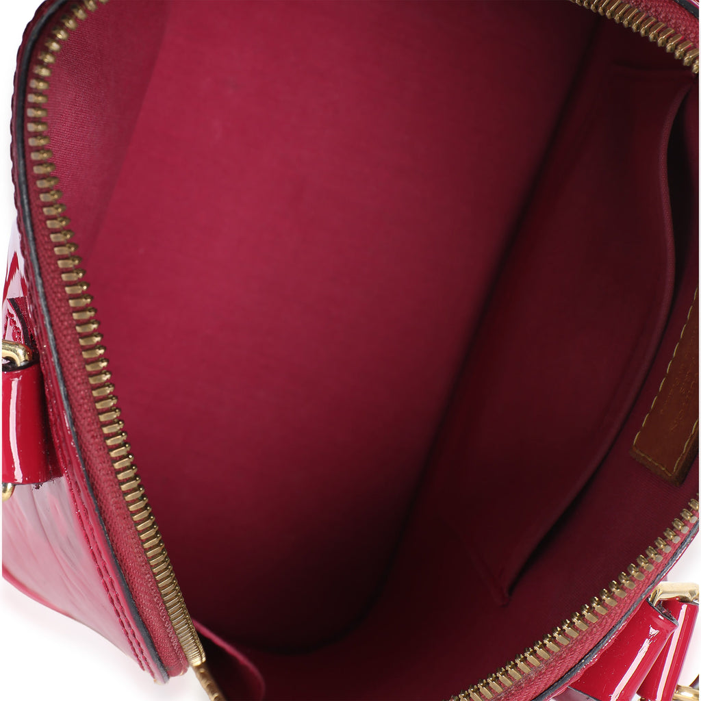 Fuchsia Monogram Vernis Alma BB