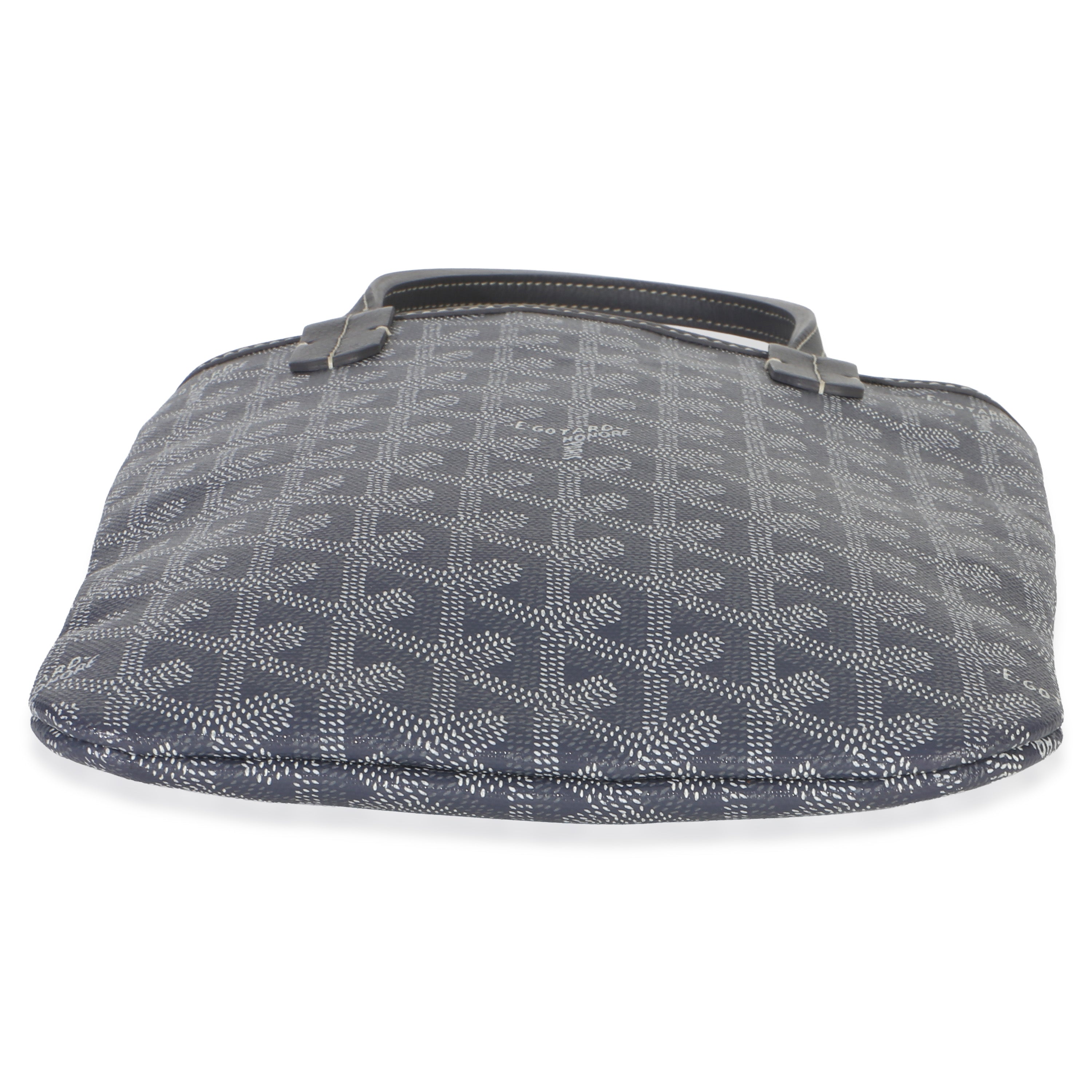 Grey Goyardine Canvas Poitiers Mini Tote