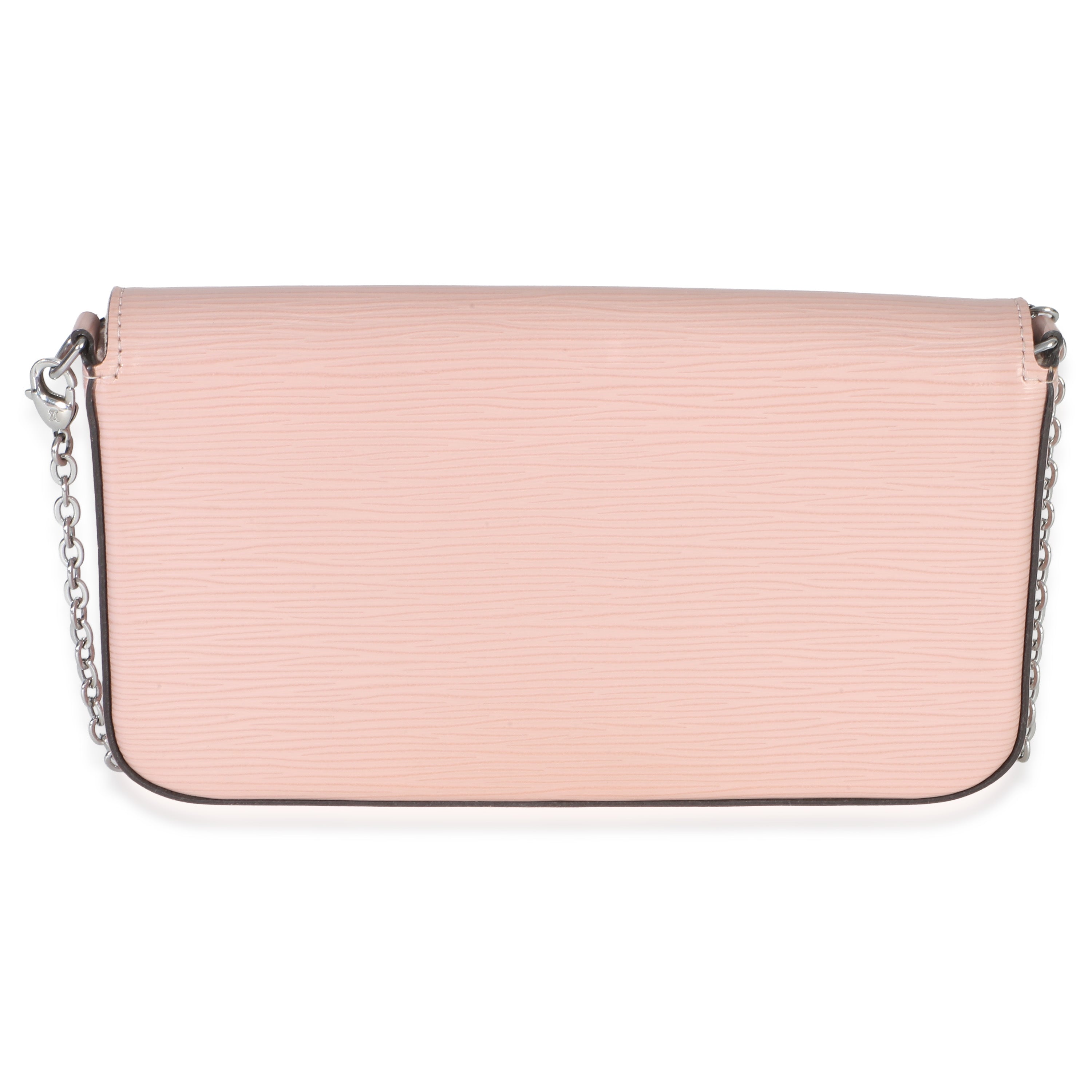 Pink Epi Leather Felicie Pochette