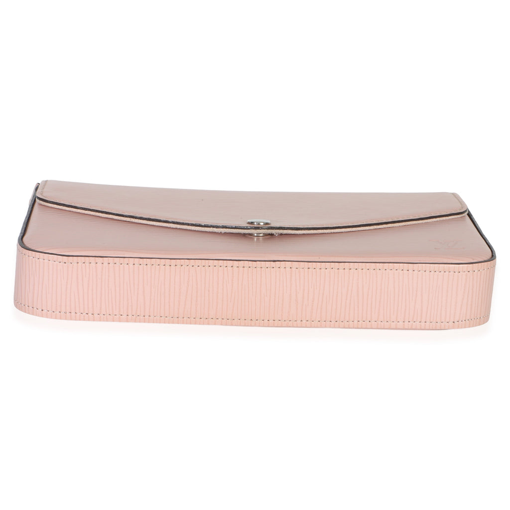 Pink Epi Leather Felicie Pochette