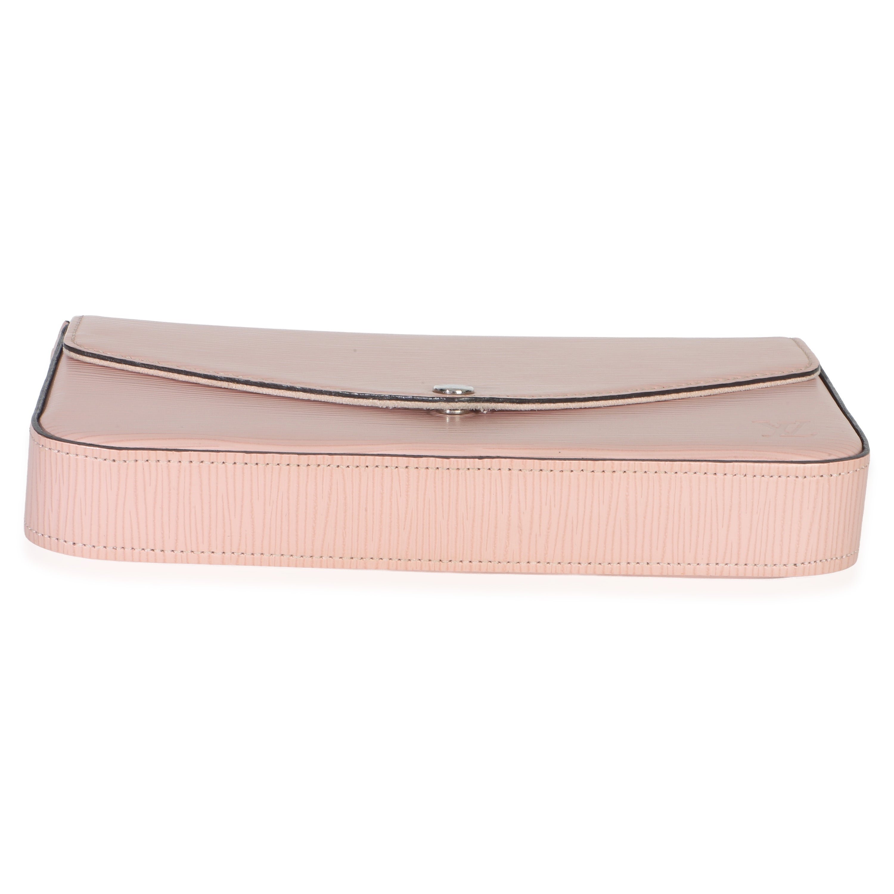 Pink Epi Leather Felicie Pochette