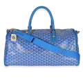 Blue Goyardine Canvas Croisière Boston 50