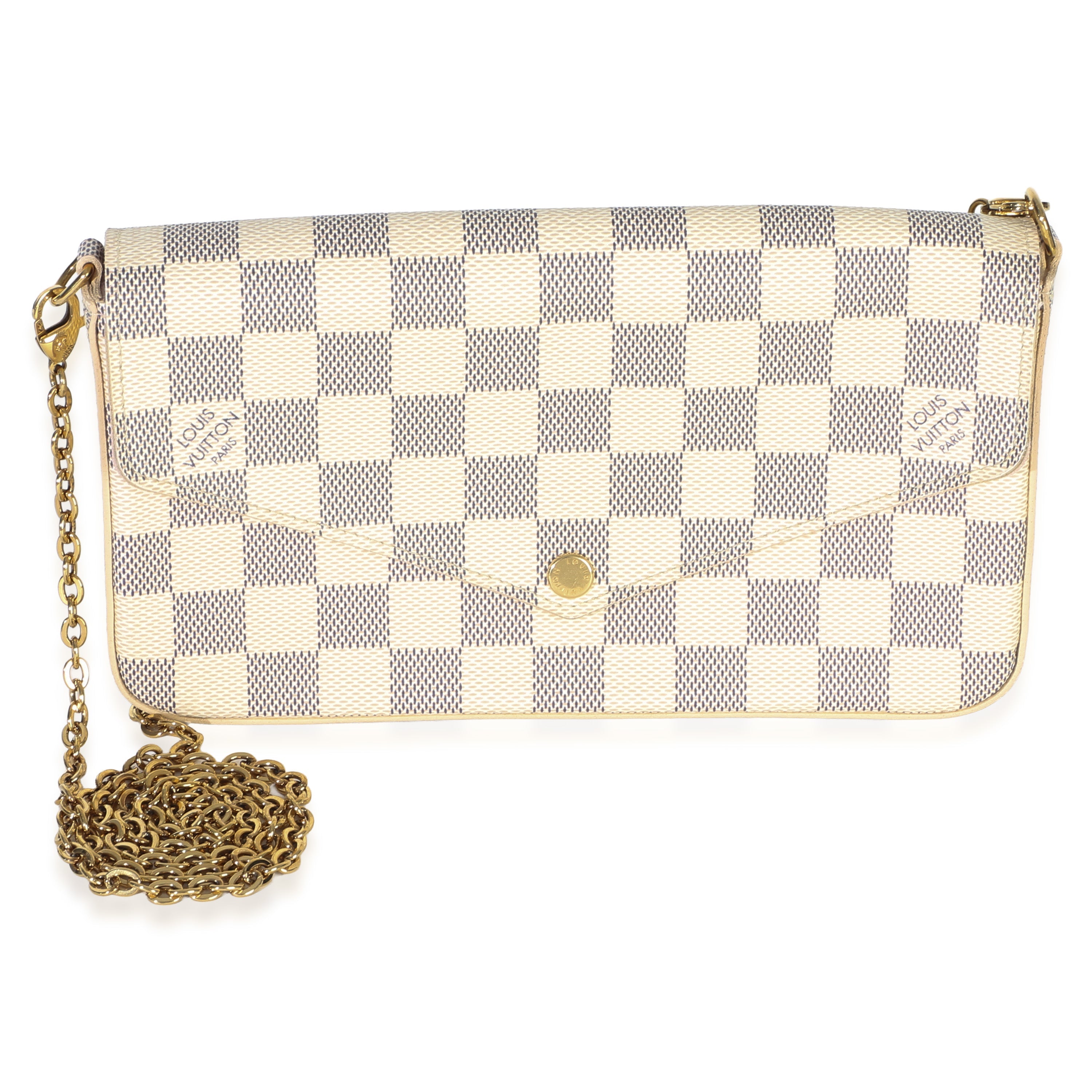 Damier Azur Canvas Felicie Pochette