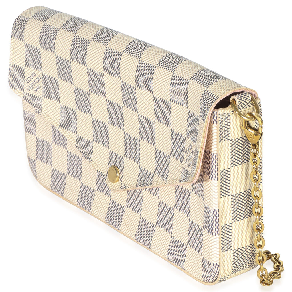Damier Azur Canvas Felicie Pochette
