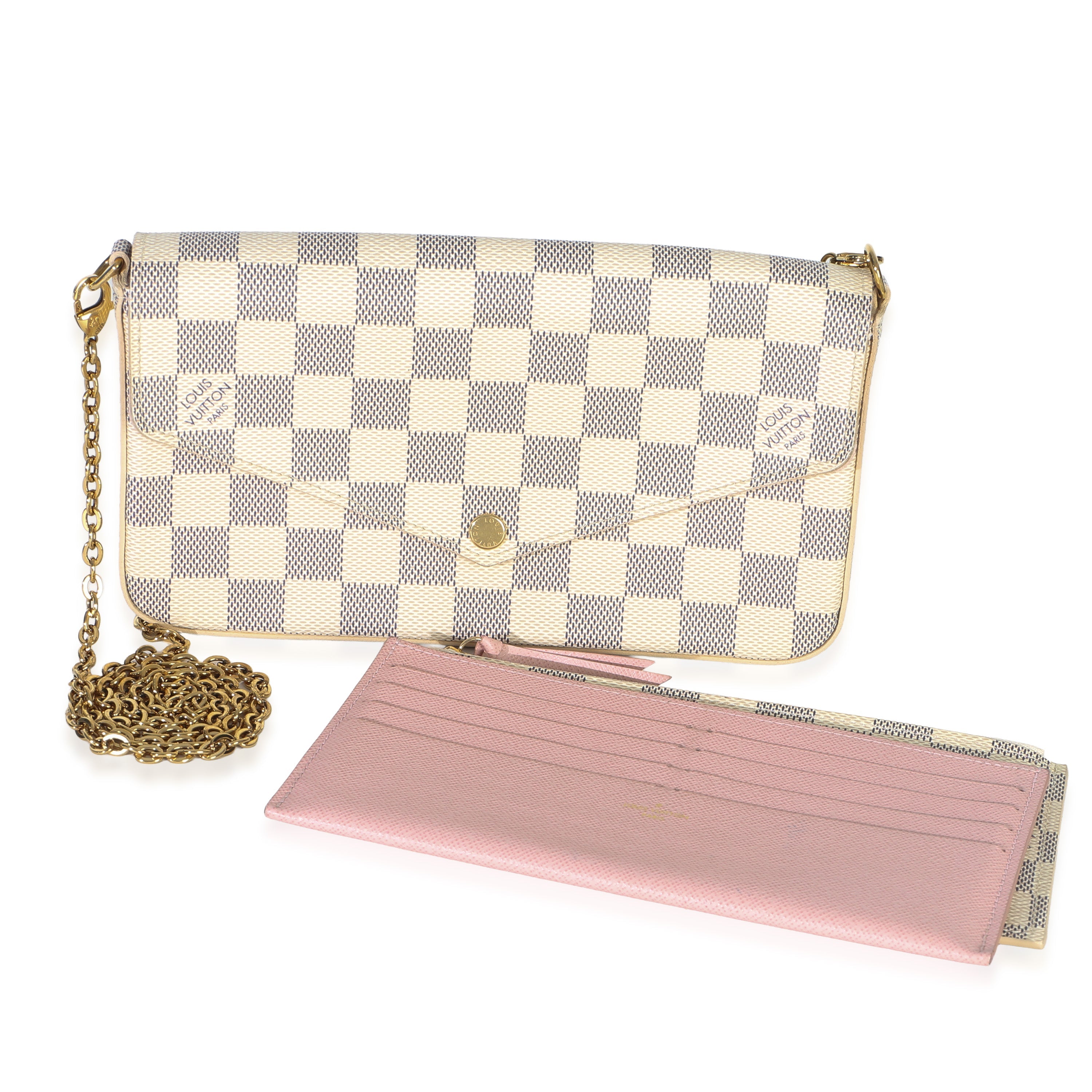 Damier Azur Canvas Felicie Pochette