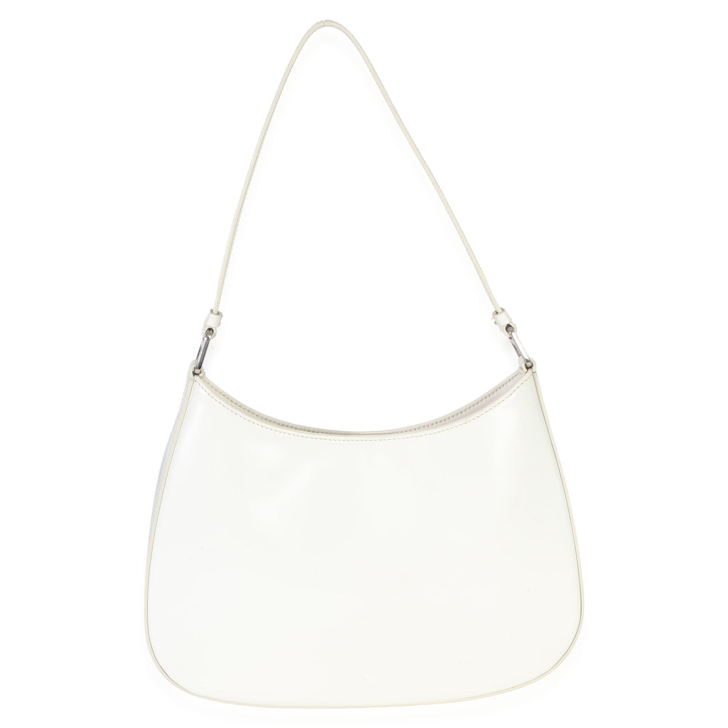 White Spazzolato Cleo Bag