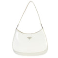 White Spazzolato Cleo Bag