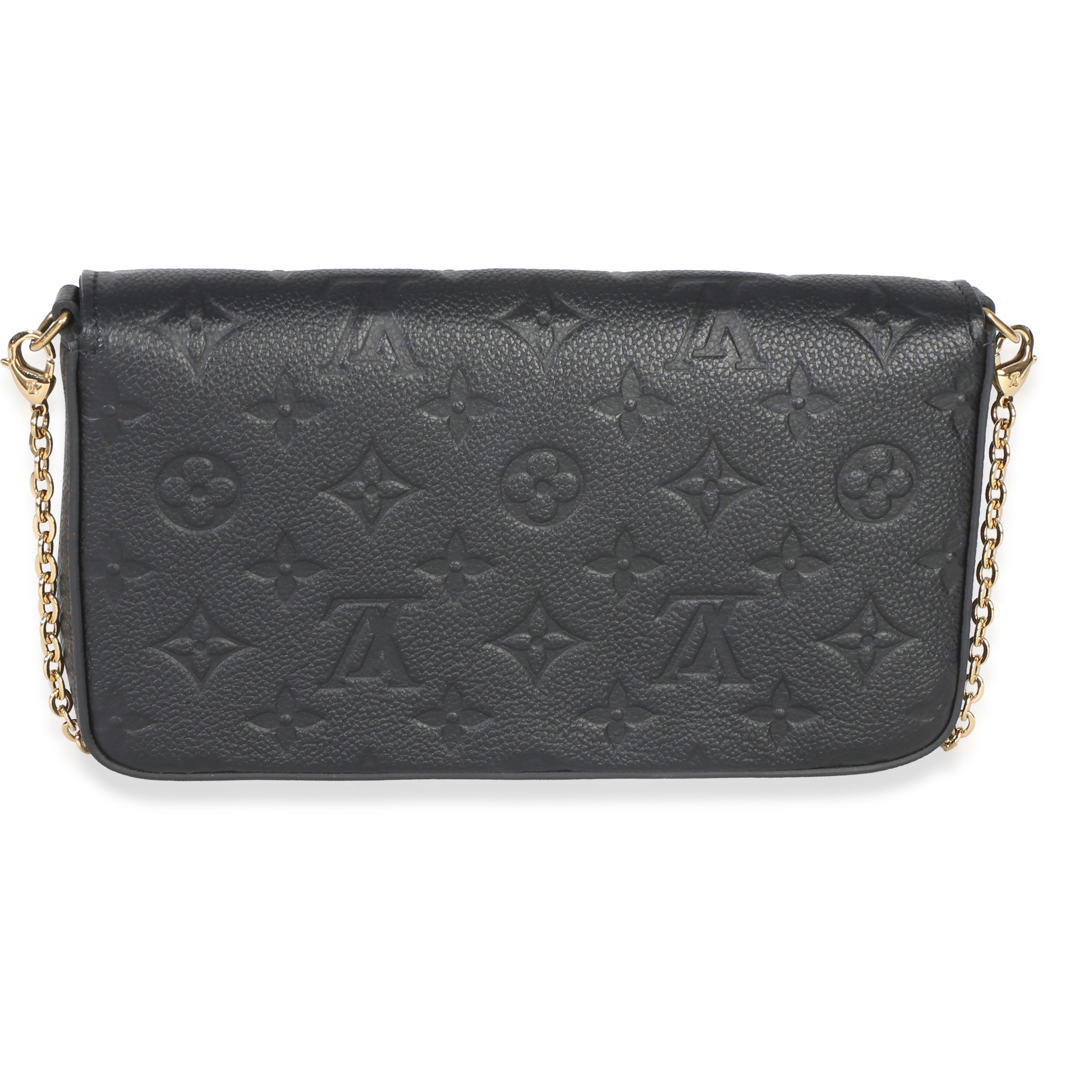 Black Monogram Empreinte Felicie Pochette