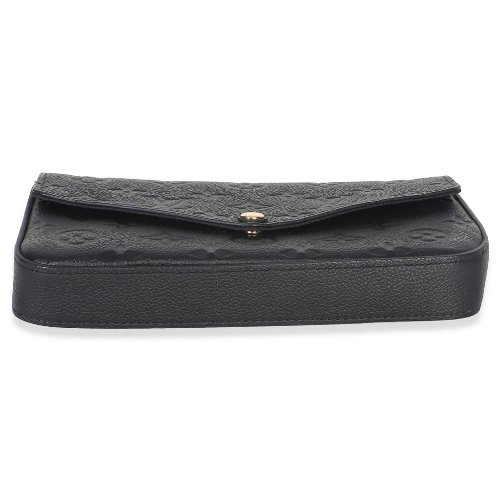Black Monogram Empreinte Felicie Pochette