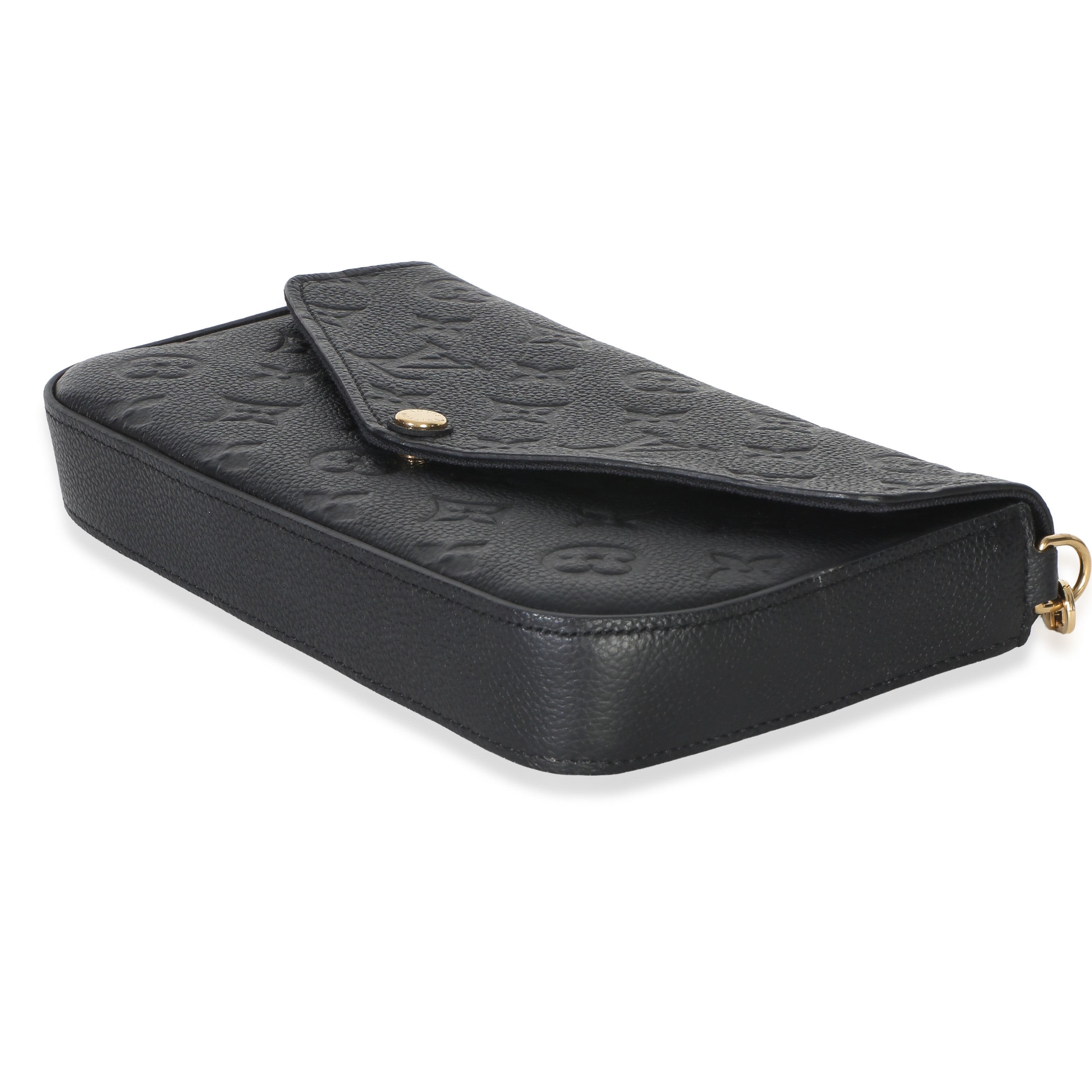 Black Monogram Empreinte Felicie Pochette