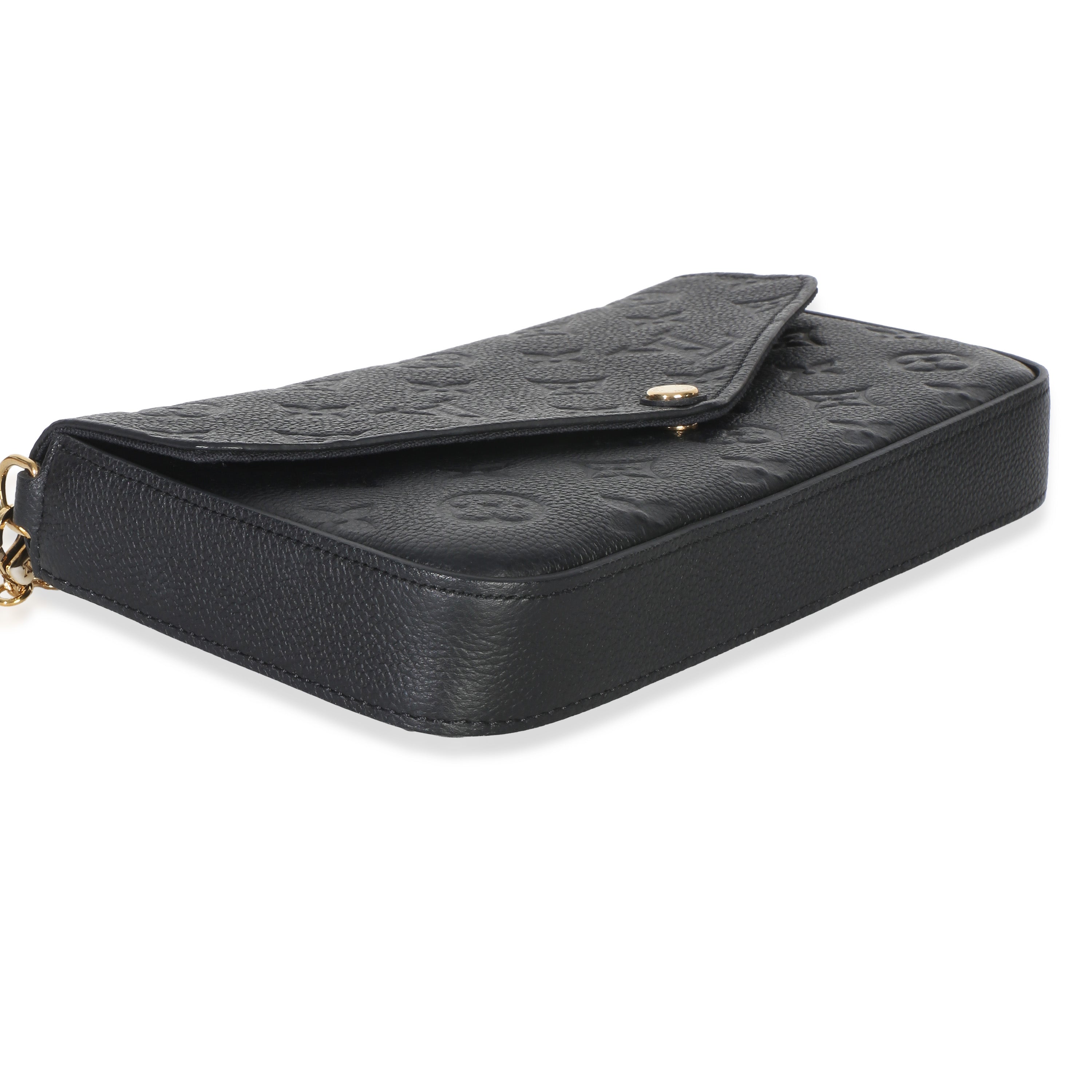 Black Monogram Empreinte Felicie Pochette