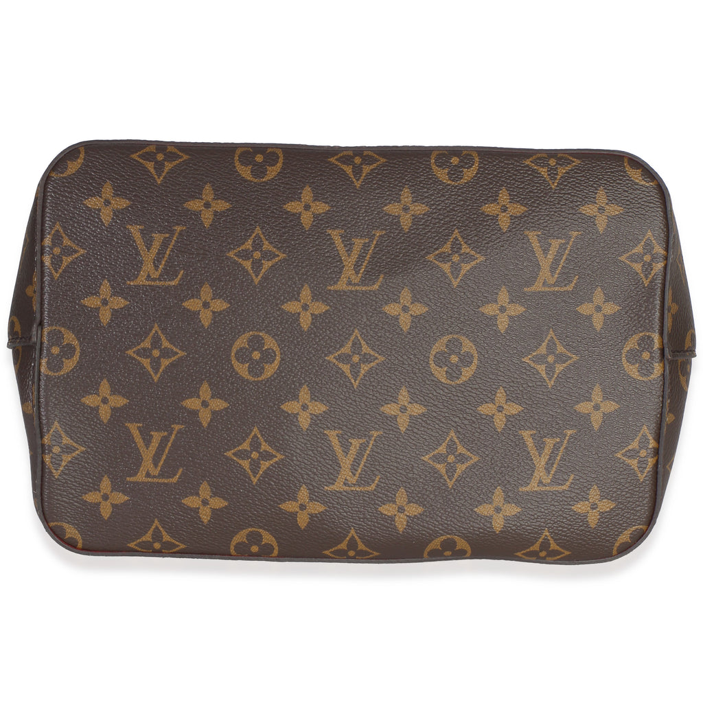 Coquelicot Monogram Canvas Neonoe MM