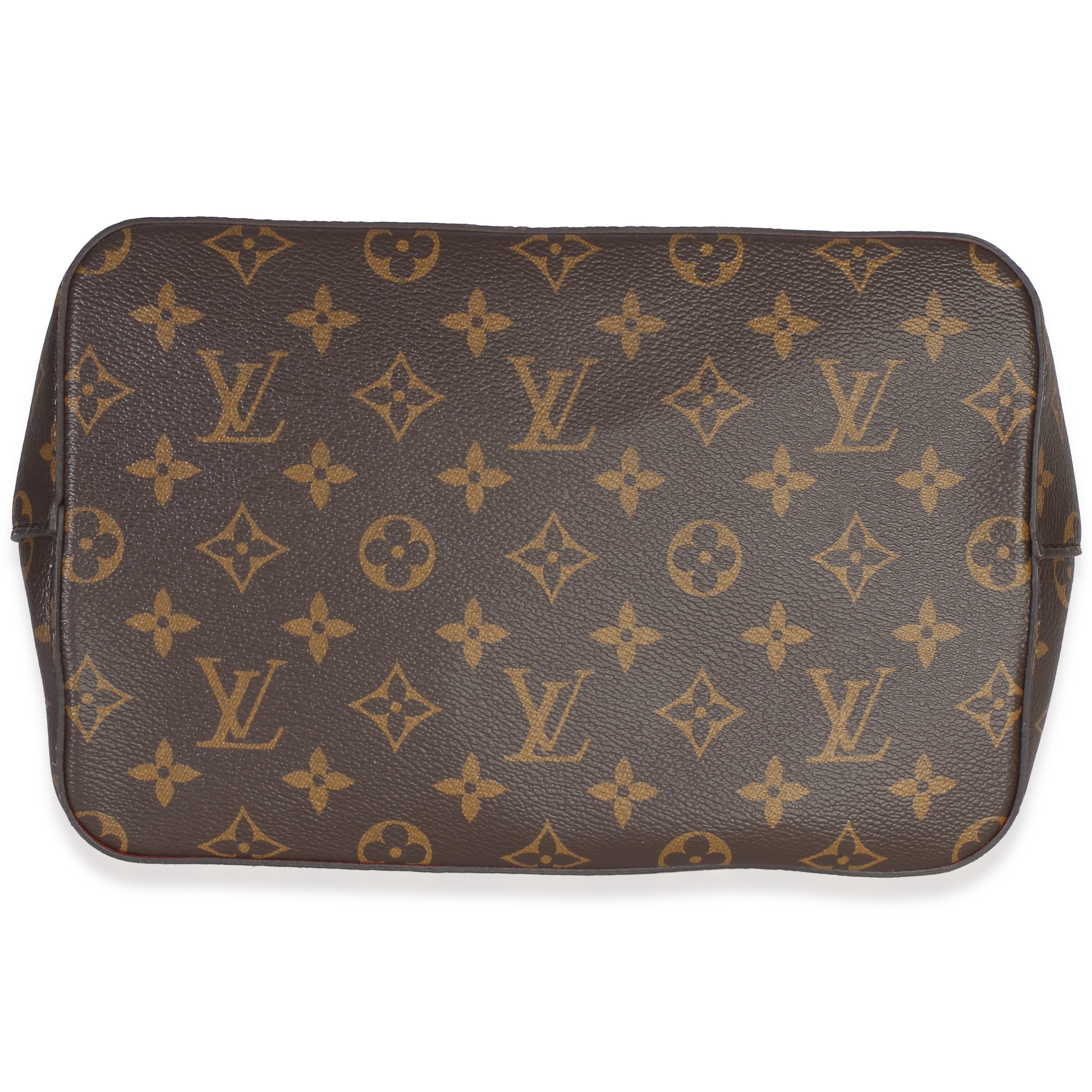 Coquelicot Monogram Canvas Neonoe MM