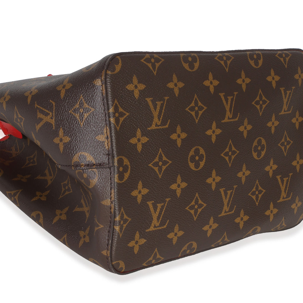Coquelicot Monogram Canvas Neonoe MM