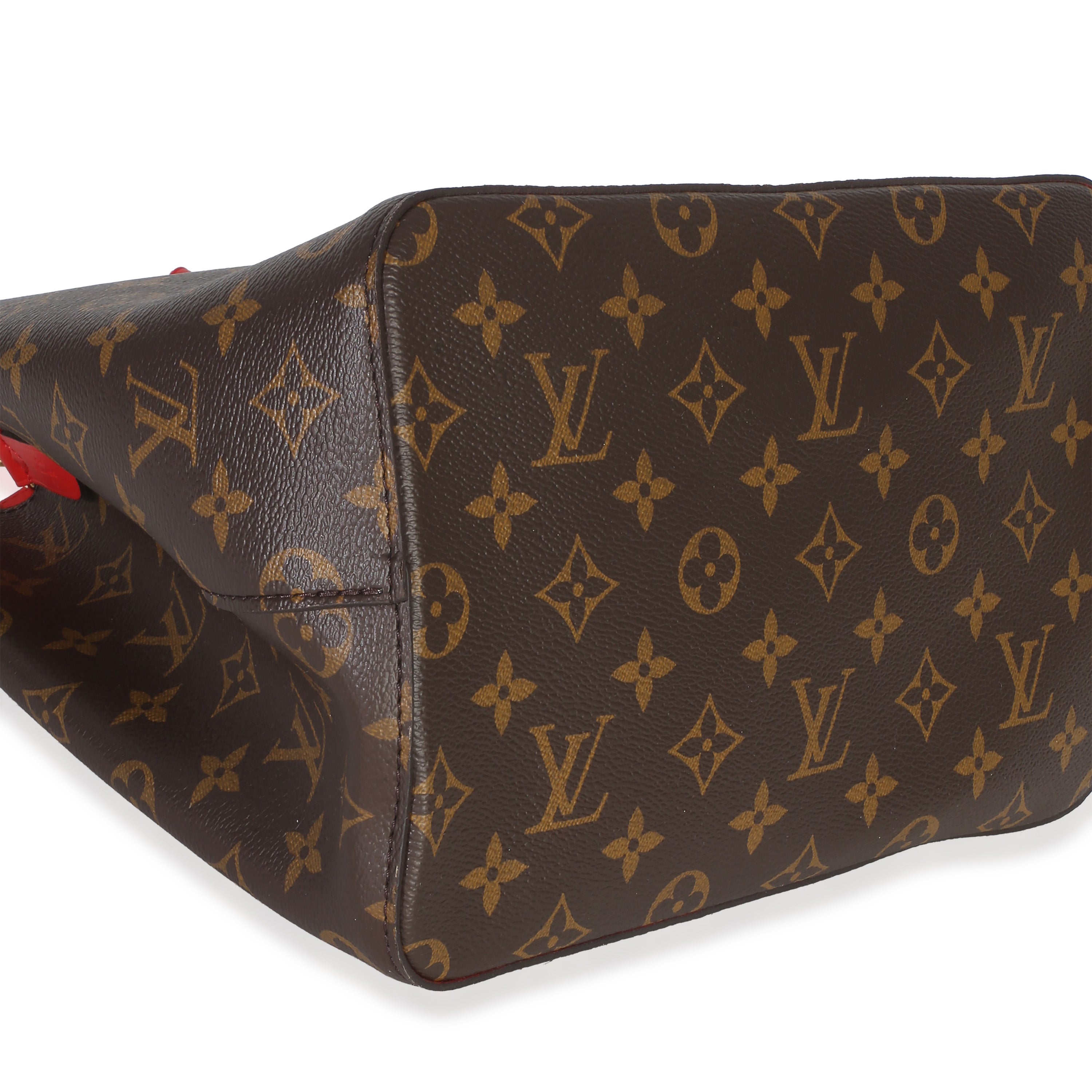Coquelicot Monogram Canvas Neonoe MM
