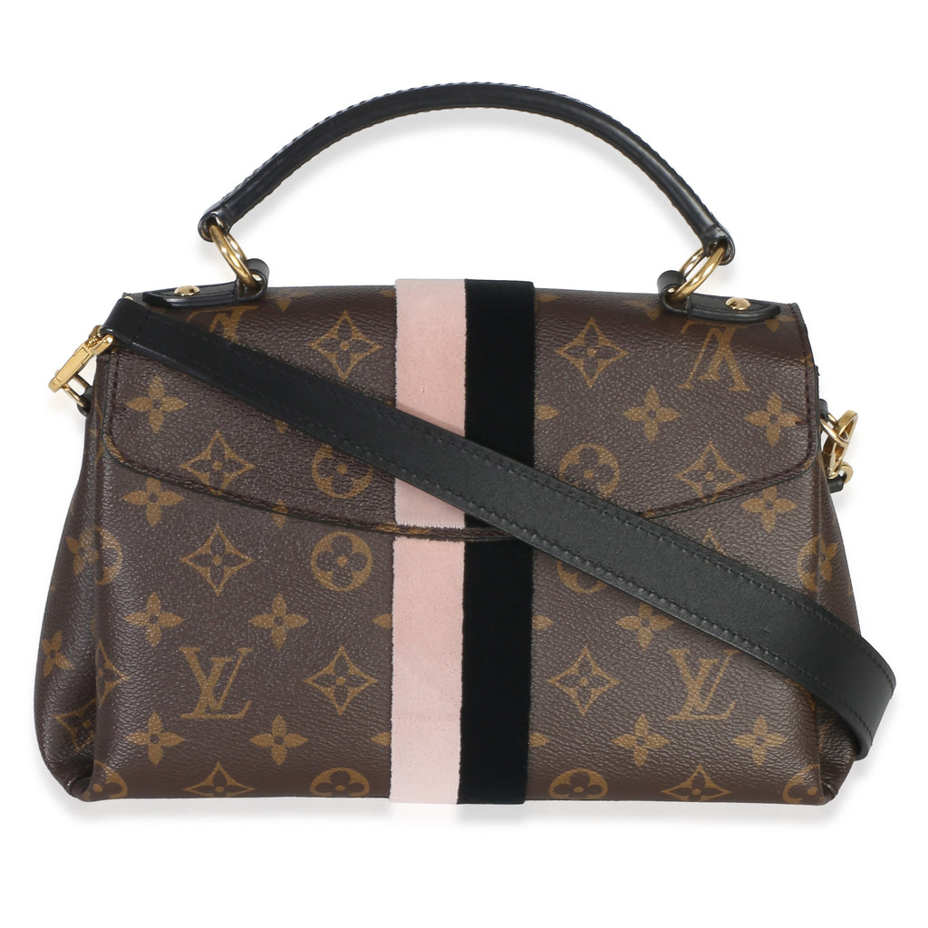 Black Pink Monogram Canvas Georges BB