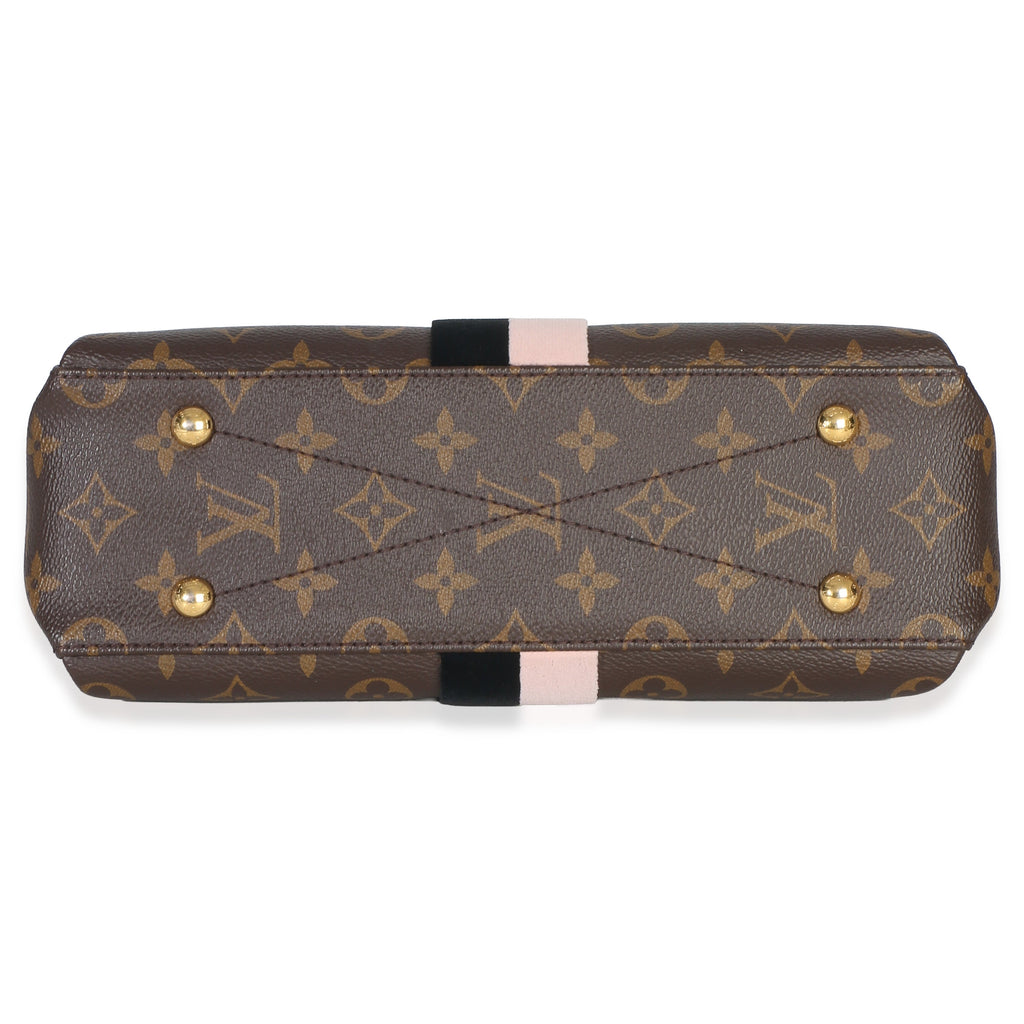 Black Pink Monogram Canvas Georges BB