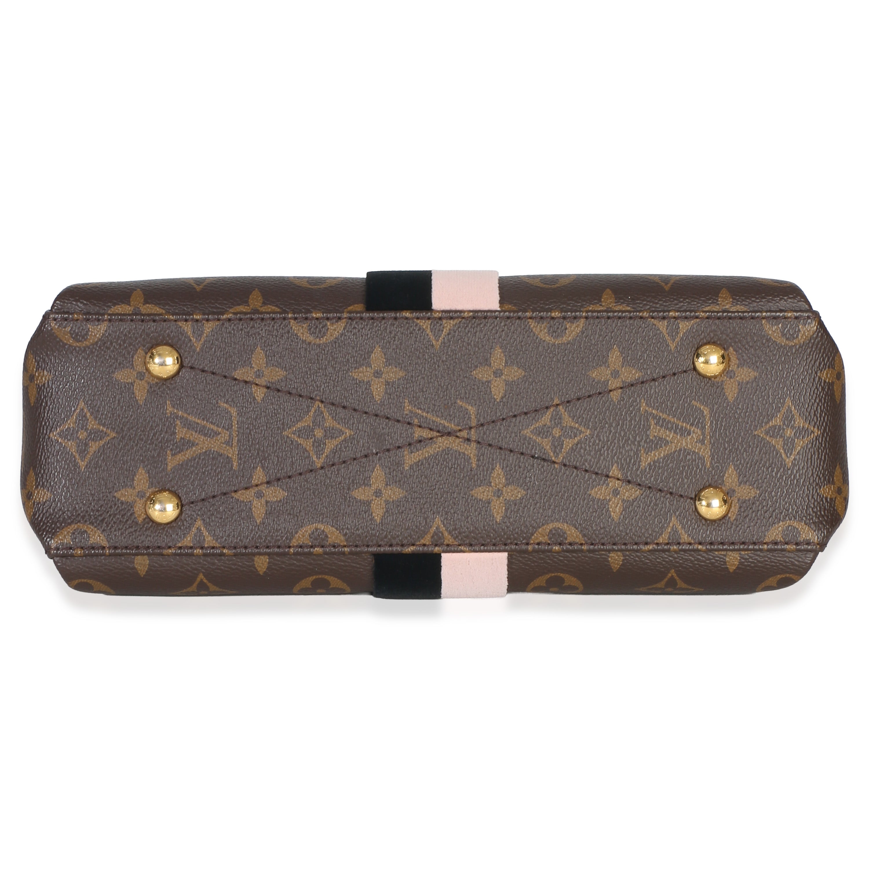 Black Pink Monogram Canvas Georges BB