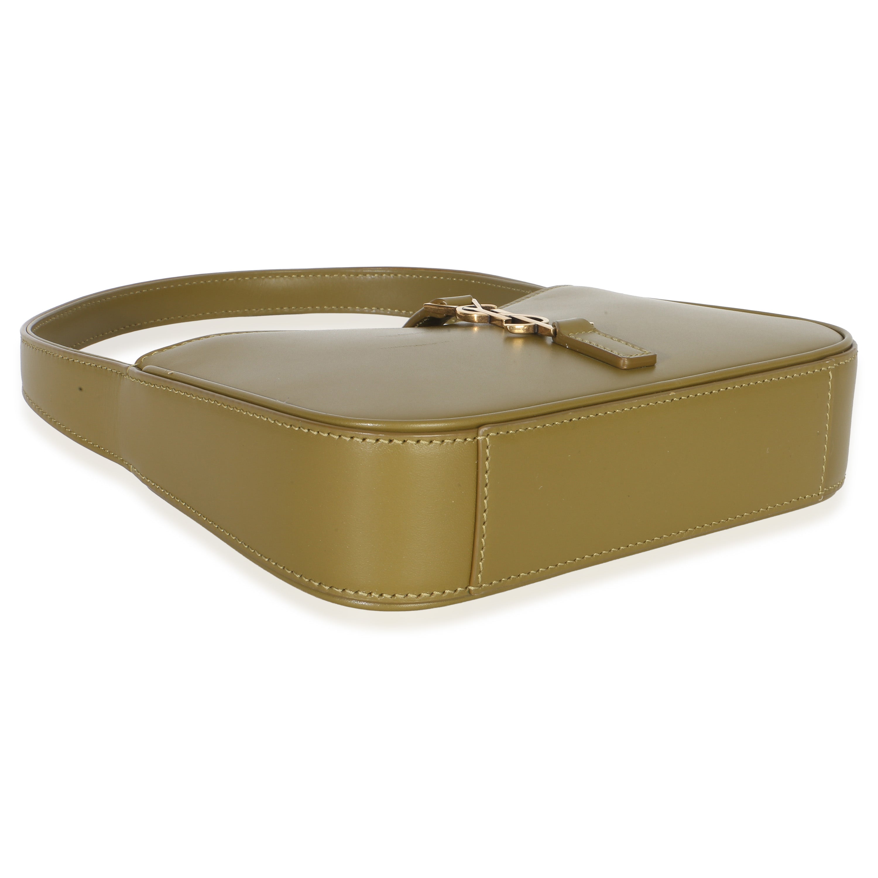 Olive Smooth Calfskin Mini Le 5 A 7 Hobo