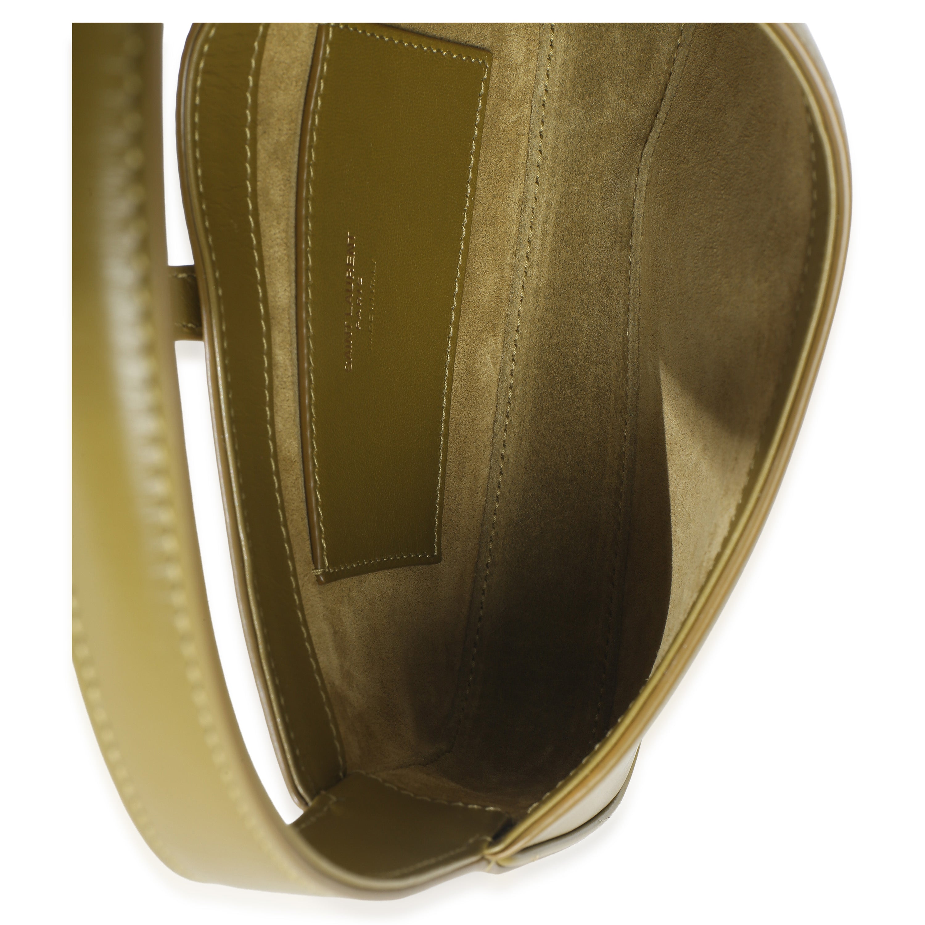 Olive Smooth Calfskin Mini Le 5 A 7 Hobo